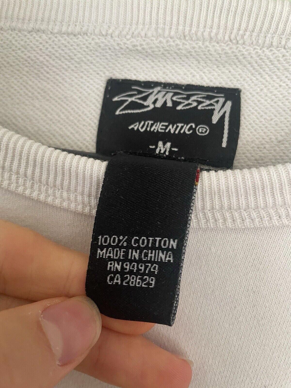 Stussy Vintage Stussy Stripy Sweatshirt Medium Size US 32 / EU 48 - 5 Thumbnail