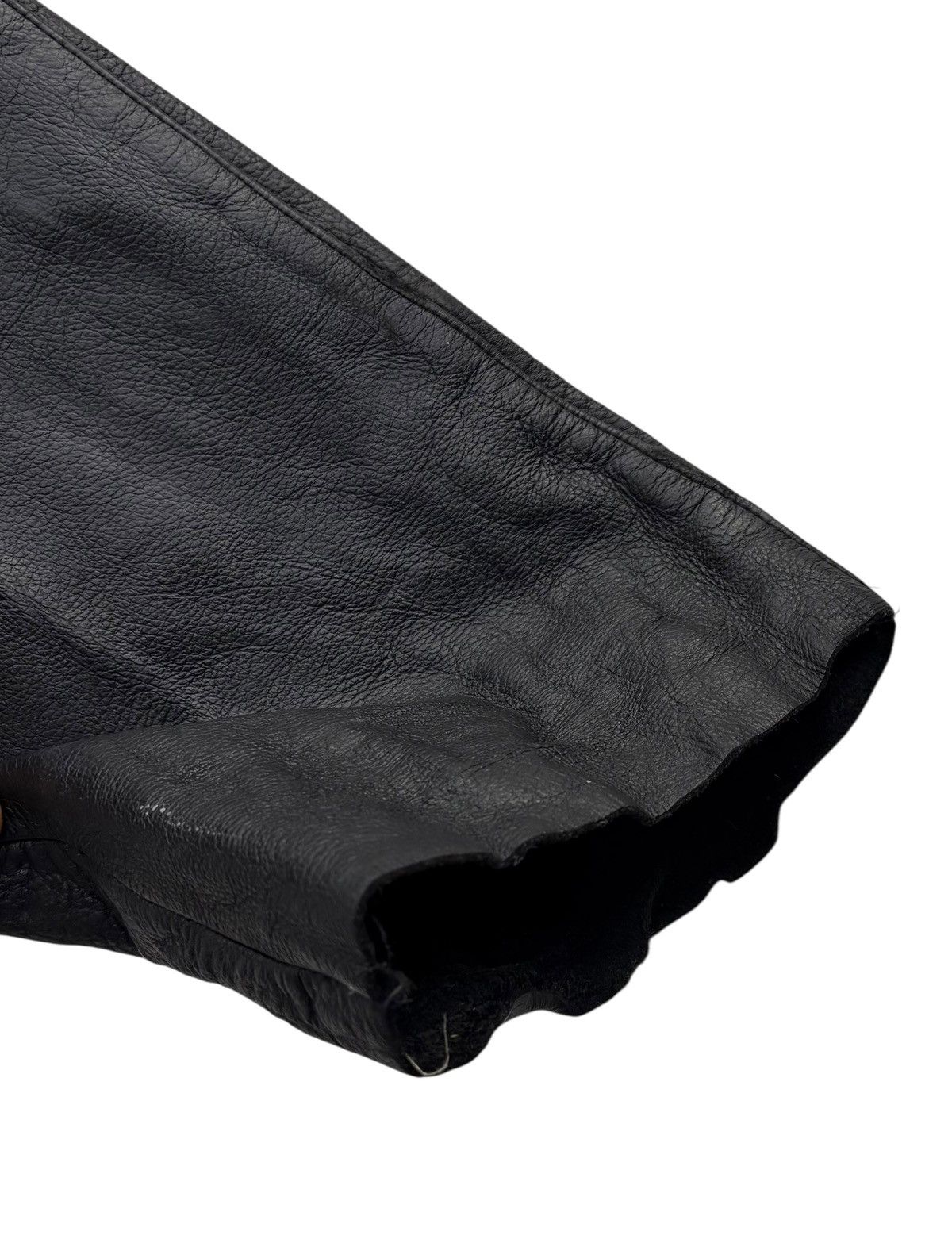 Leather GGG Pour Homme Bikers Moto Leather Pants Size US 28 / EU 44 - 12 Thumbnail
