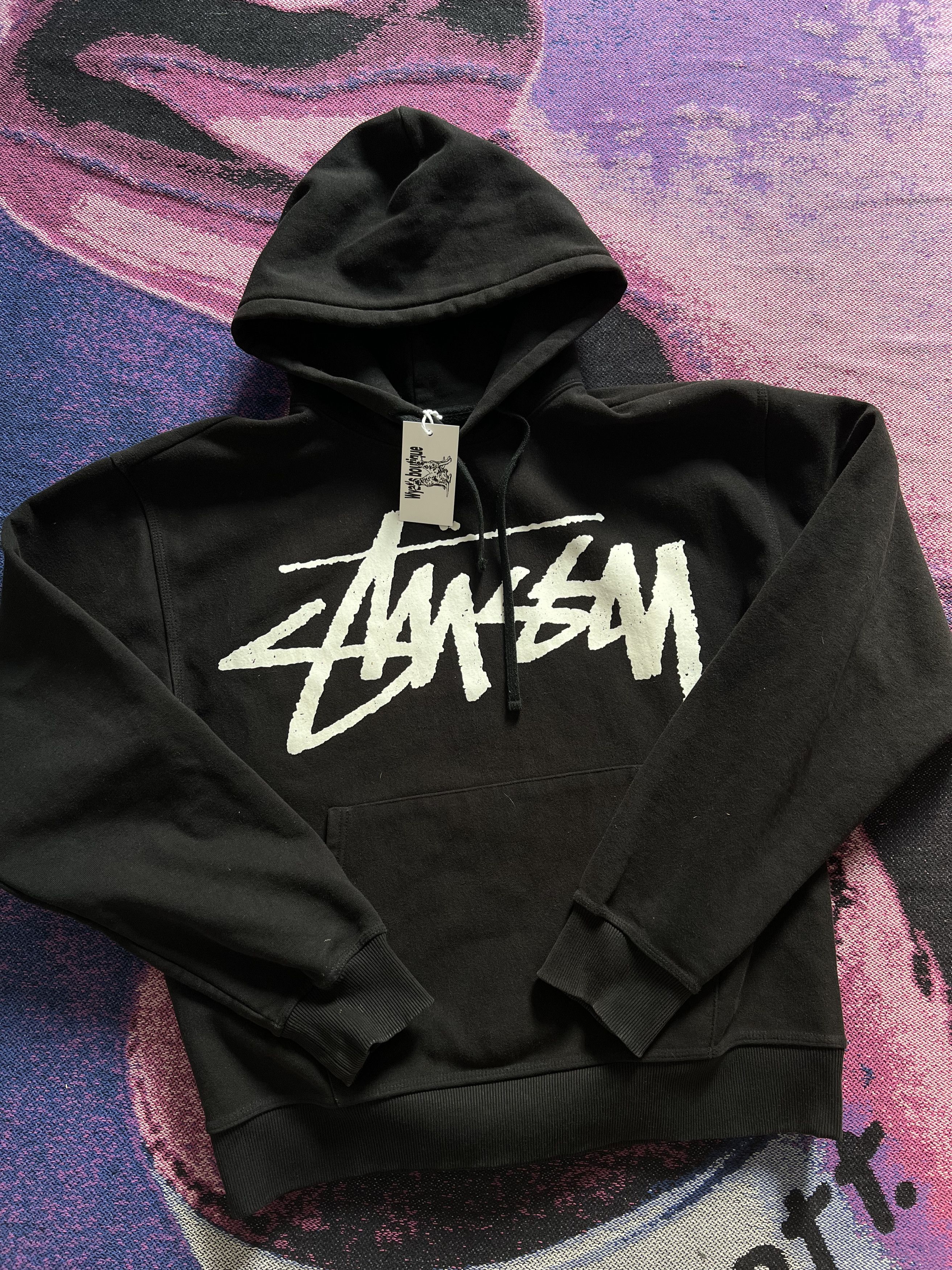 Stussy Stussy Dizzy Stock Hoodie Black | Grailed