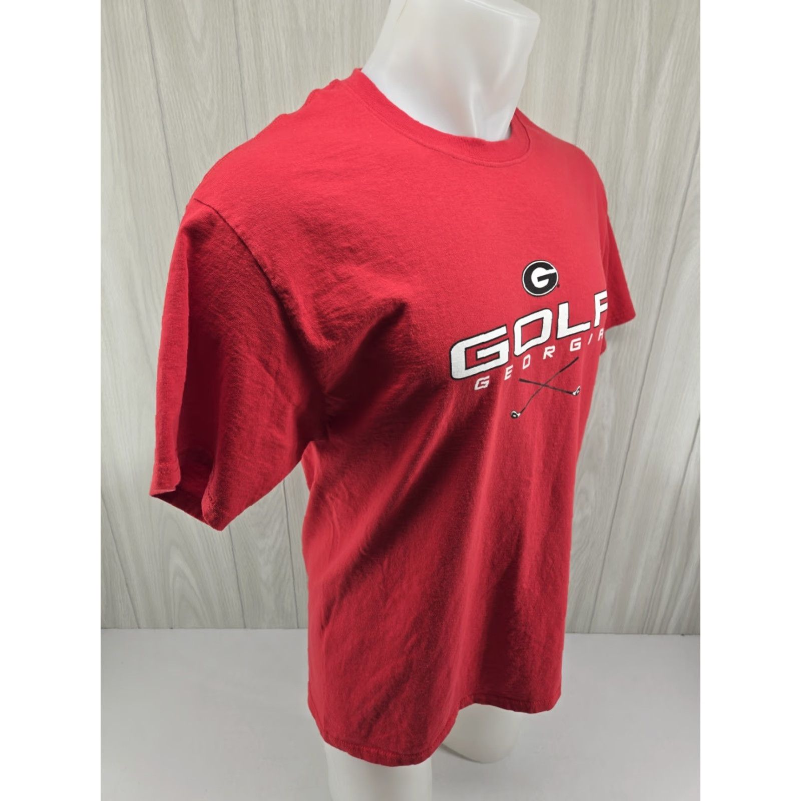 Champion VINTAGE University of Georgia Golf Red Short Sleeve Champion T-Shirt Size Large Size US L / EU 52-54 / 3 - 7 Thumbnail