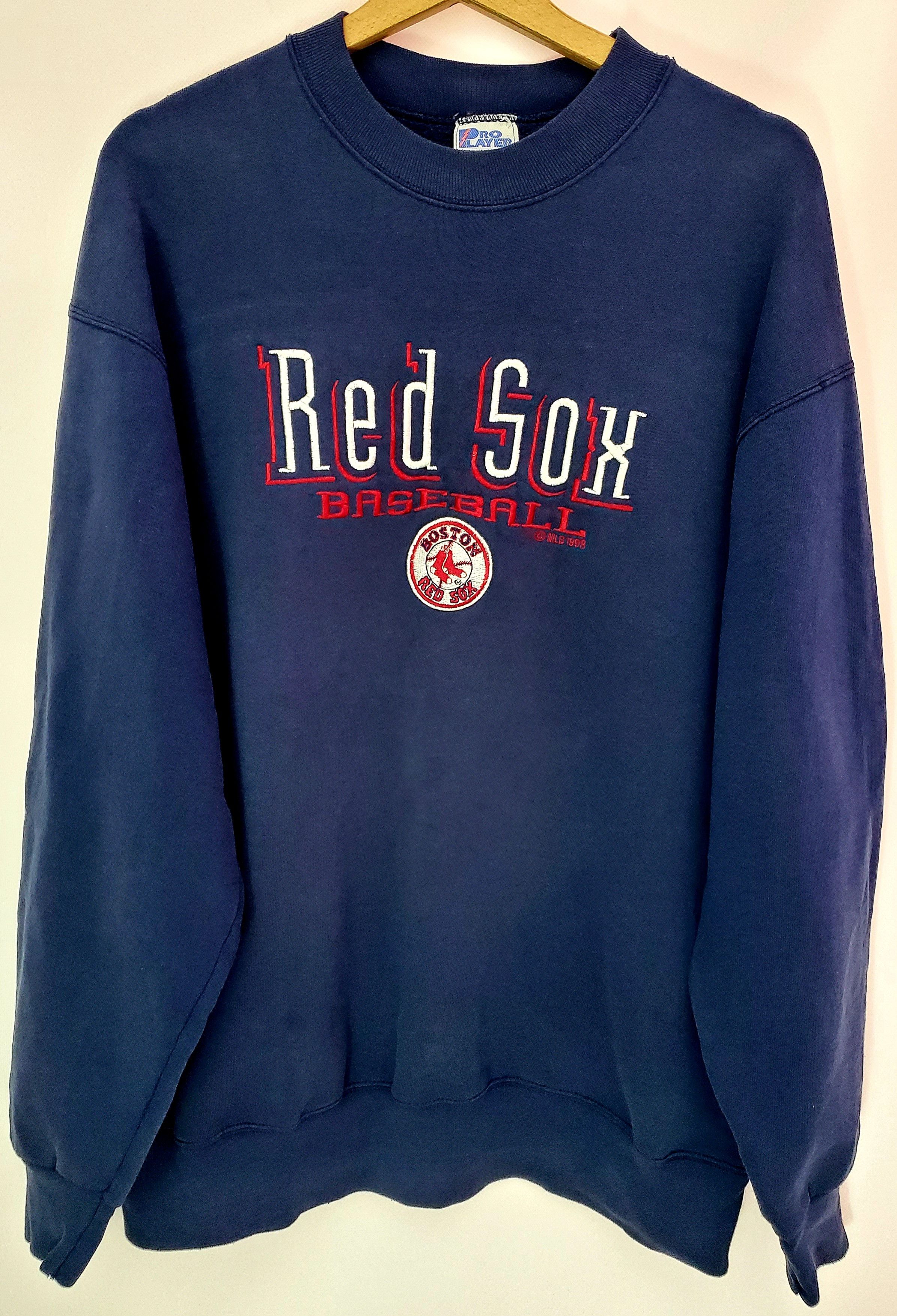 MLB × Vintage Vintage 90s Boston Red Sox Embroidered Crewneck Sweatshirt Size US XL / EU 56 / 4 - 1 Thumbnail