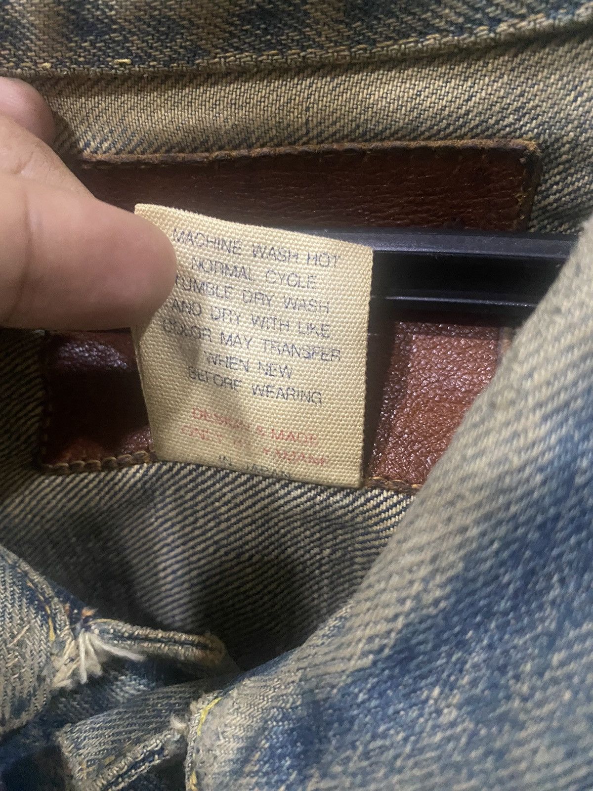 Evisu Vintage Evisu Yamane Diacock Trucker Denim Jacket Size US M / EU 48-50 / 2 - 9 Thumbnail