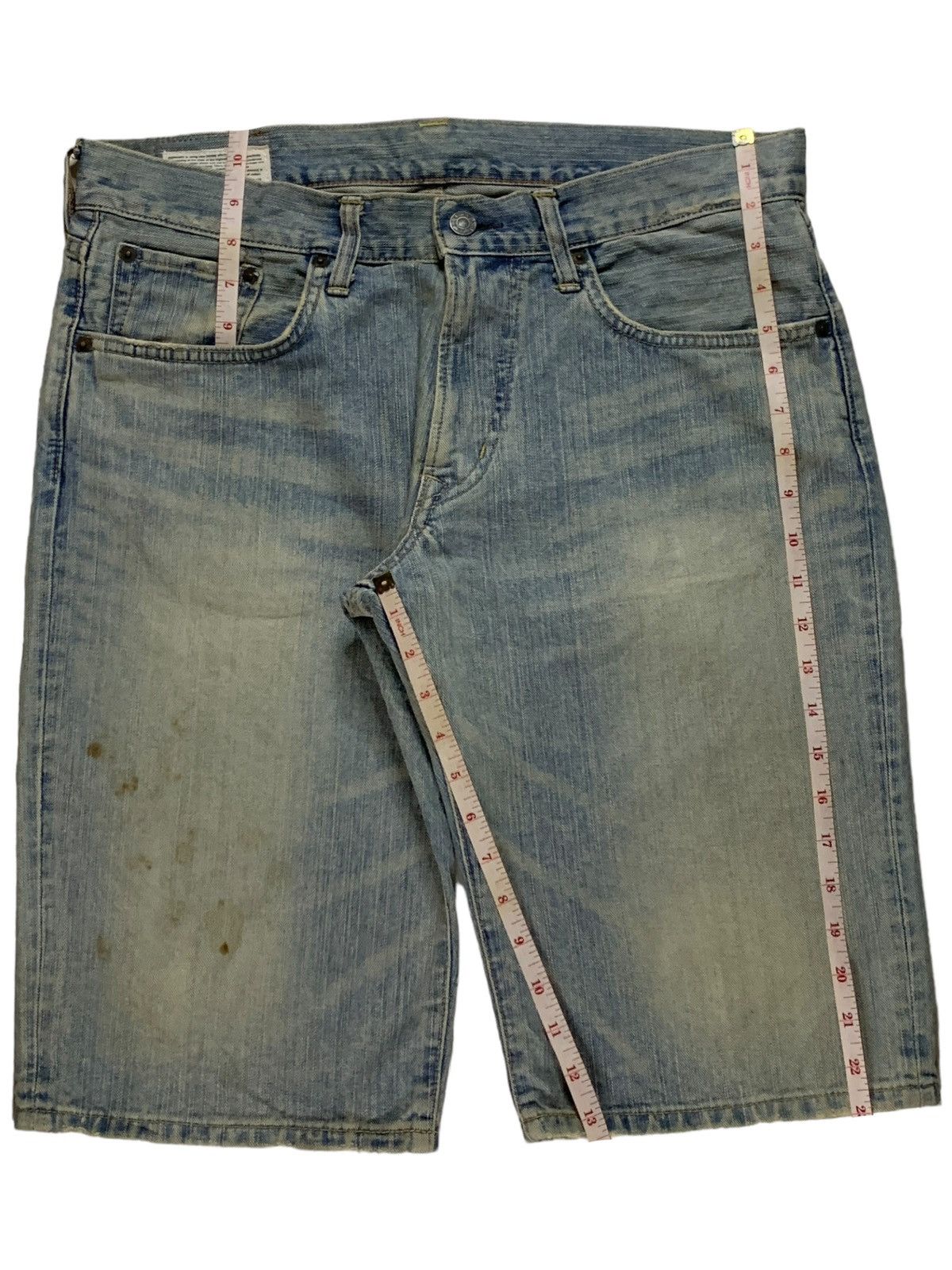 Edwin × Japanese Brand SALES🔥Vintage Japan Edwin Mud Wash Baggy Jean Shorts Jorts Size US 35 - 13 Thumbnail