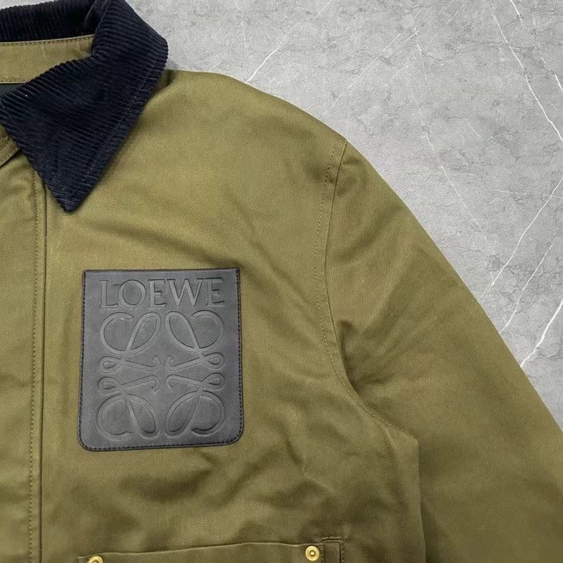 Loewe Loewe Olive green label wool work jacket Size US M / EU 48-50 / 2 - 3 Thumbnail