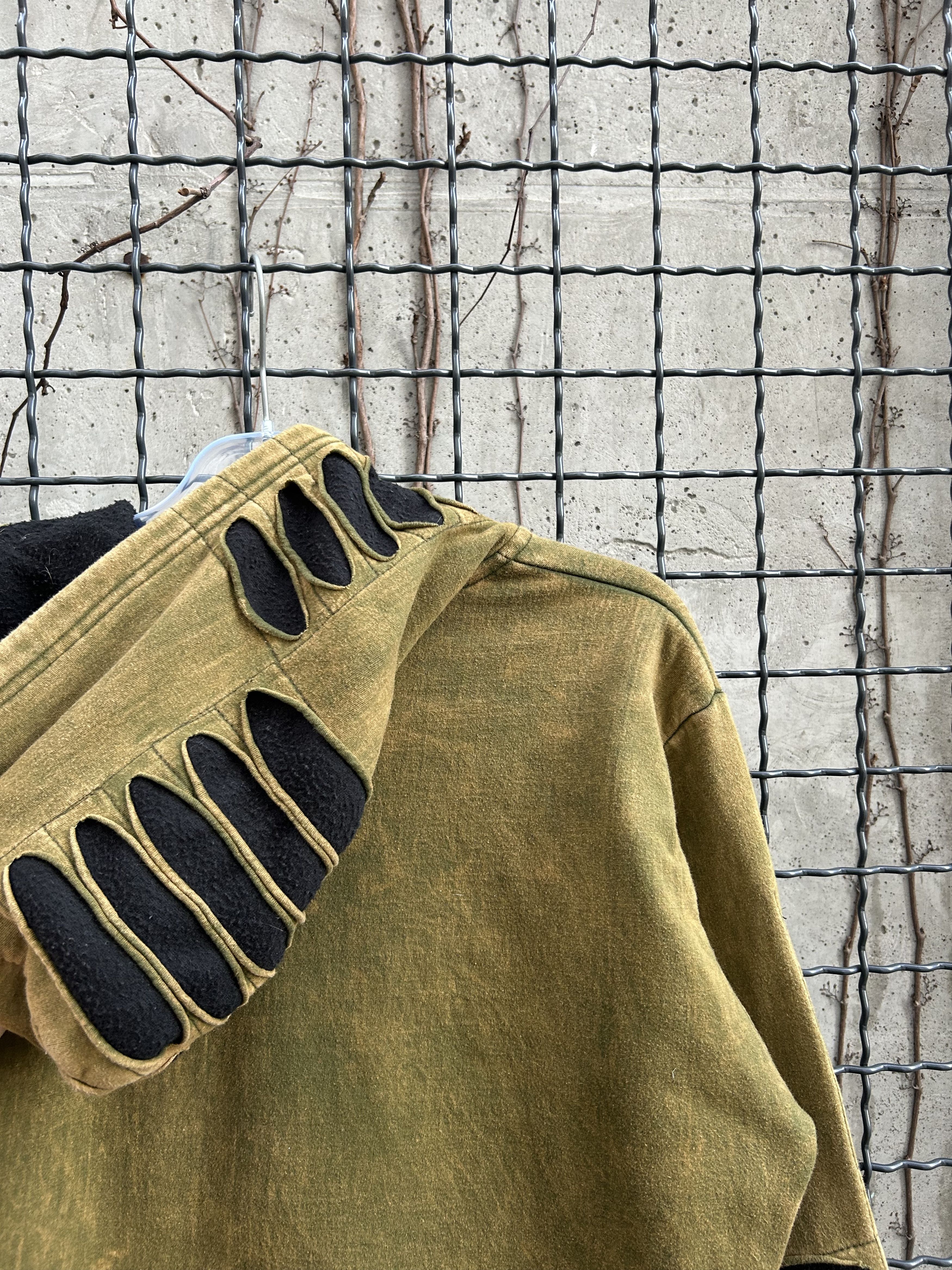 Vintage Vintage Y2K Avant Garde Nepal Patchwork Zip Up Hoodie Size US L / EU 52-54 / 3 - 14 Thumbnail