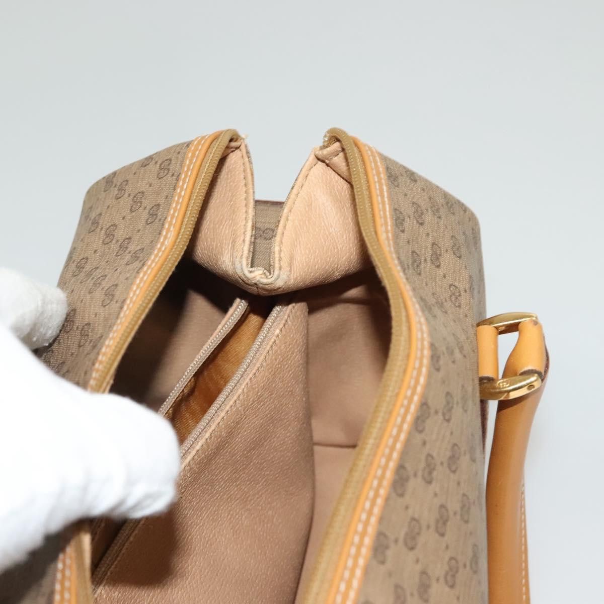 Gucci GUCCI Micro GG Supreme Hand Bag Pvc Beige Gold 000 58 000 58 Size ONE SIZE - 19 Thumbnail