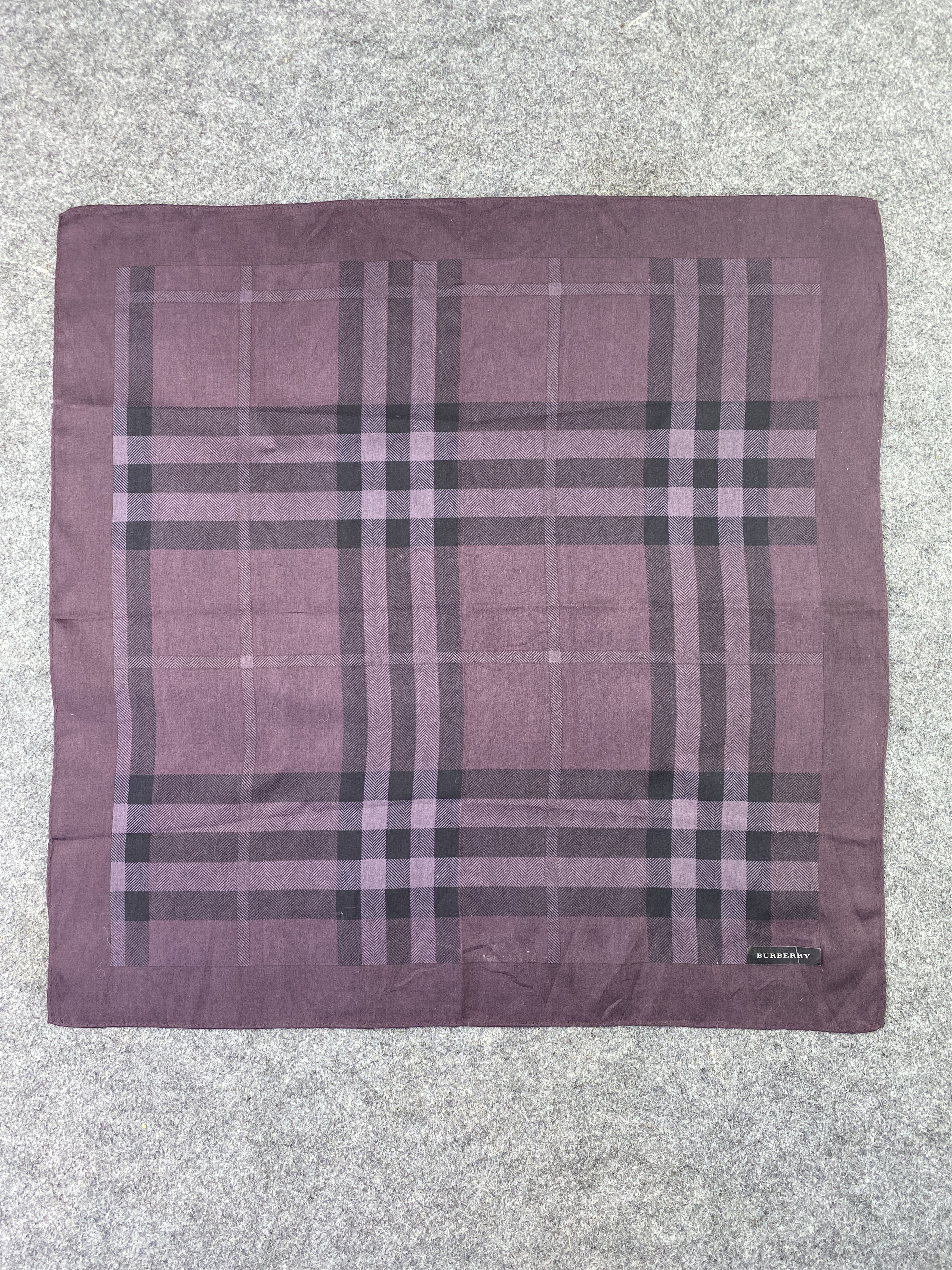 Burberry Burberry Handkerchief / Bandana / Neckerchief-B436 Size ONE SIZE - 3 Thumbnail