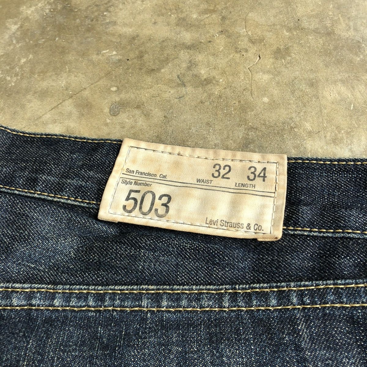 Levi's Vintage Clothing Vintage Levis 503 32x34 Denim Jeans Short Pants Size US 33 - 8 Thumbnail