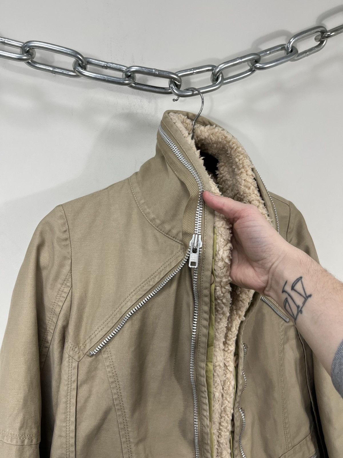 Beams Plus Ray Beams Vintage 2 in 1 Very Rare Zip Avant Garde Jacket Size M / US 6-8 / IT 42-44 - 4 Thumbnail