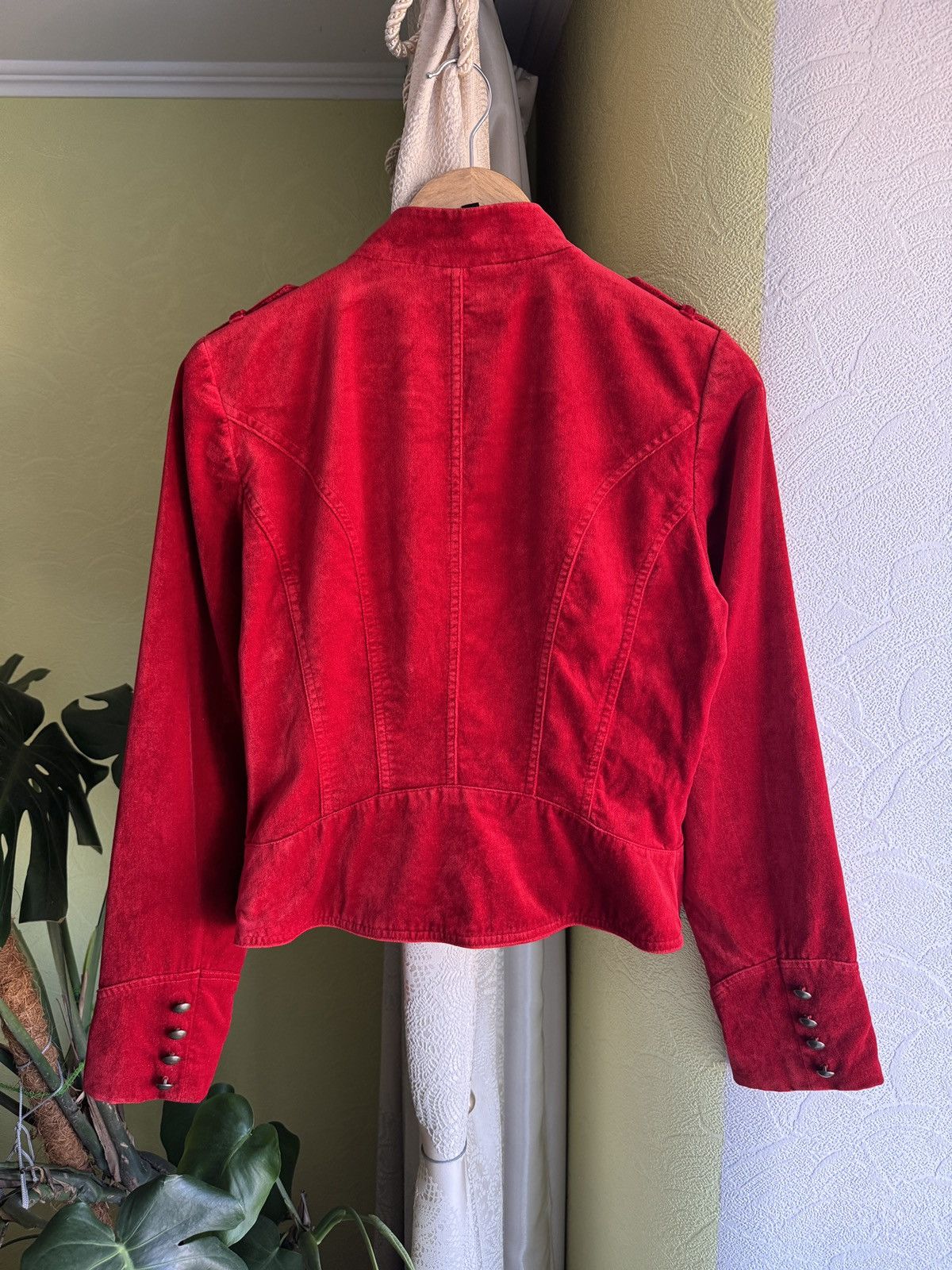 Hysteric Glamour Vintage Military Napoleon Velour Jacket PPFM Balmain Style Size M / US 6-8 / IT 42-44 - 6 Thumbnail