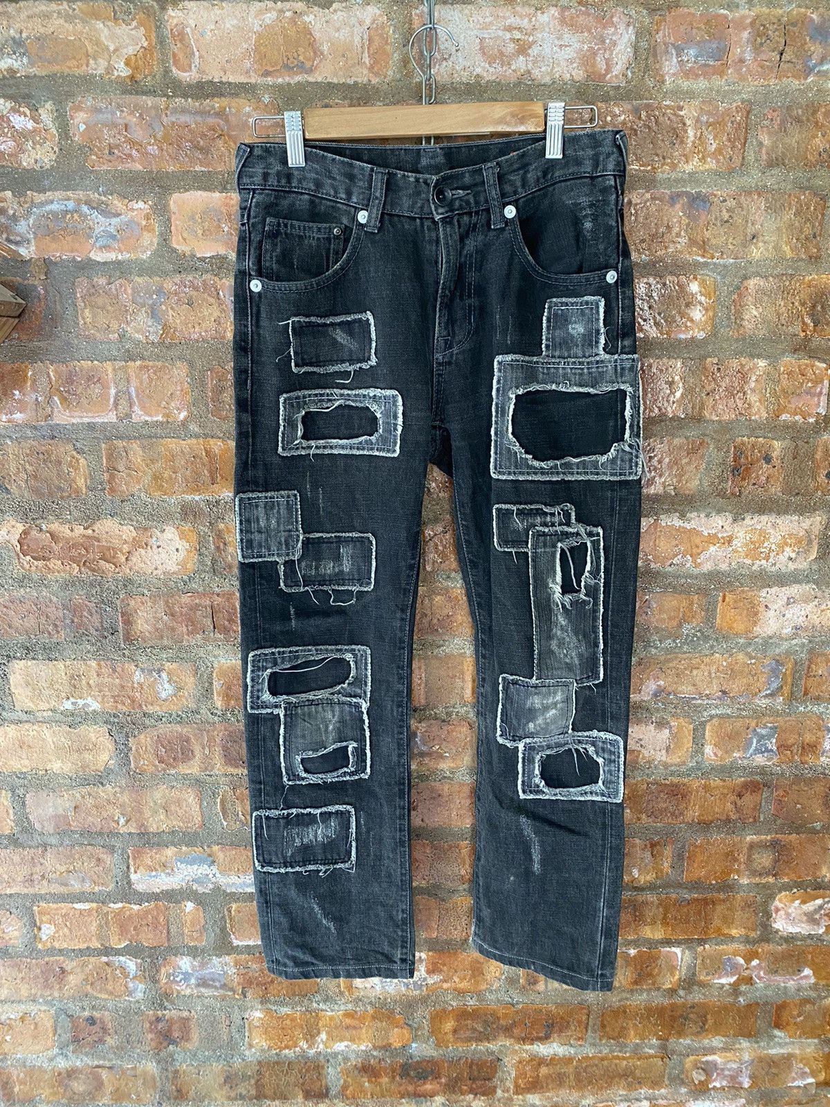 Tornado Mart 2000s Avial Japan Patchwork pants Size US 29 - 2 Thumbnail