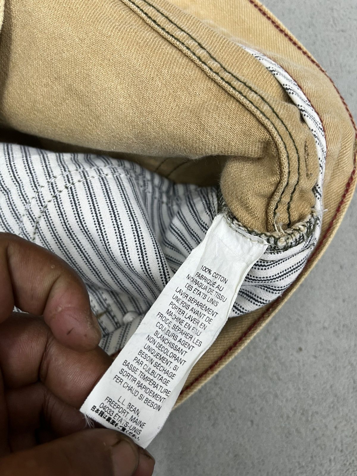 L.L. Bean × Vintage VTG L.L.BEAN 1912 DENIM Size US 31 - 10 Thumbnail
