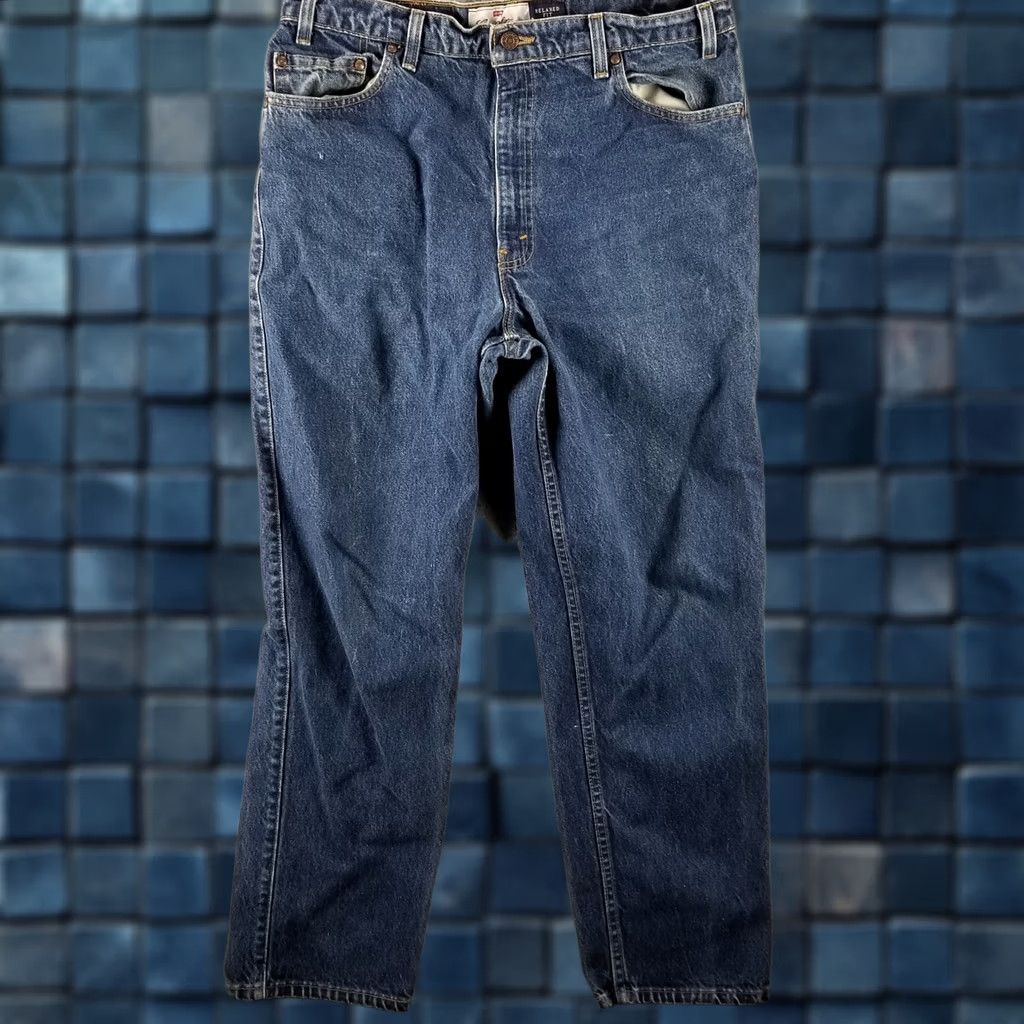 Levi's Vintage Levi's 540 Orange Tag Signature Relaxed Fit Jeans USA 1996 34x29 Mens Jeans Size US 34 / EU 50 - 1 Thumbnail