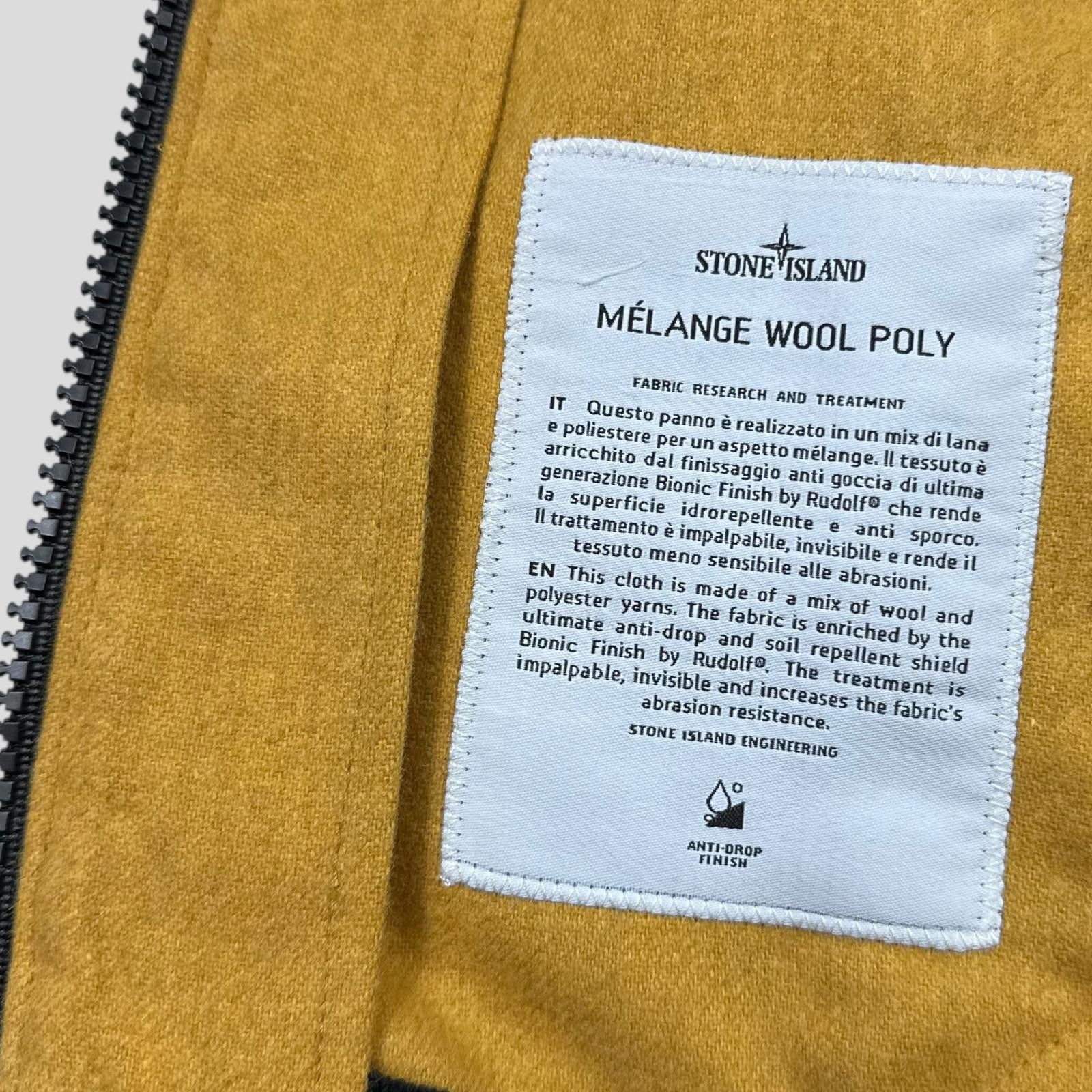Stone Island Stone Island AW14 Mélange Wool Poly Double Hood Jacket - M Size US M / EU 48-50 / 2 - 7 Thumbnail