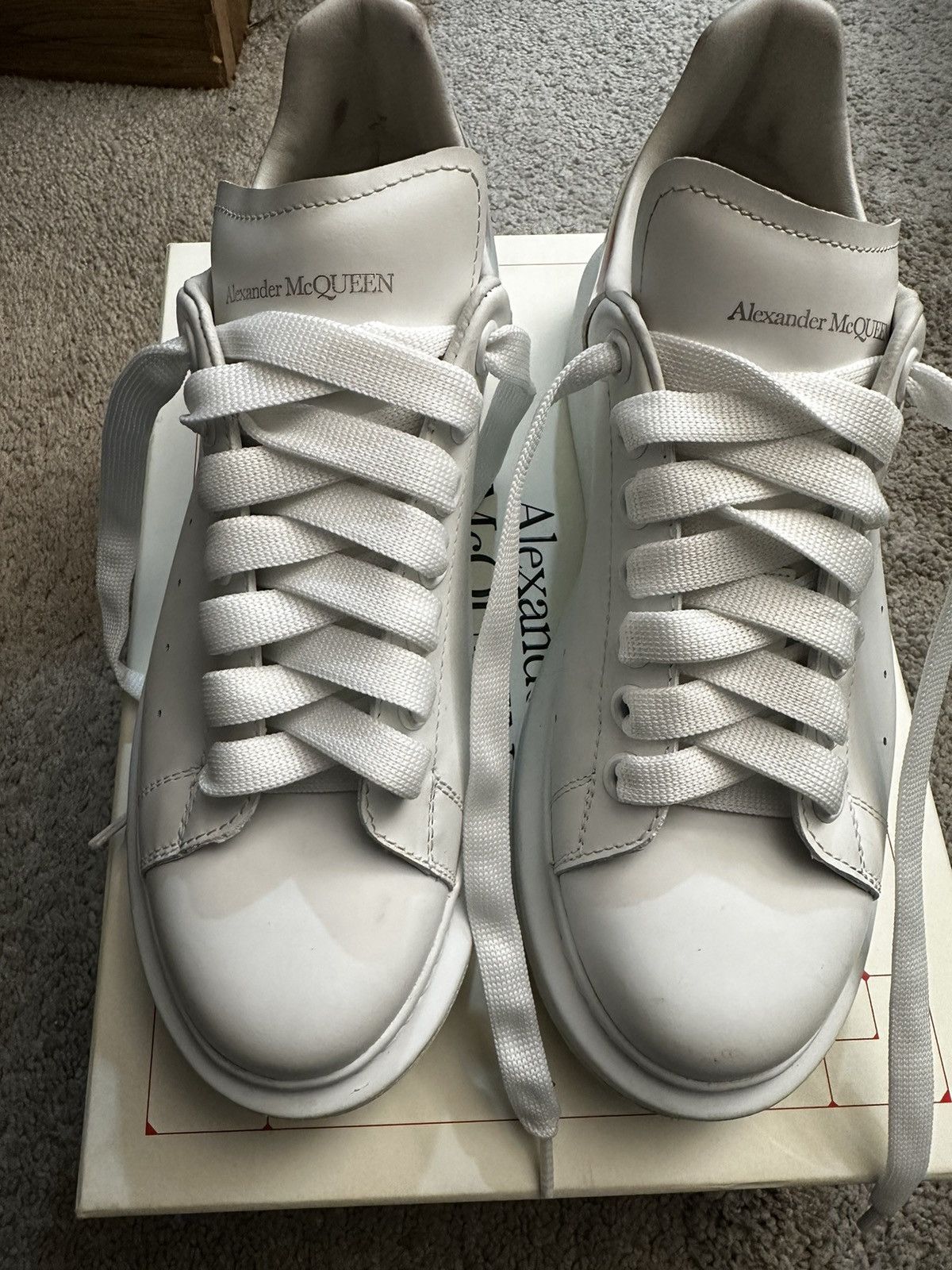 Alexander McQueen Alexander McQueen Sneaker Leather S.RUBB Larrydrea Size US 8.5 / IT 38.5 - 6 Thumbnail
