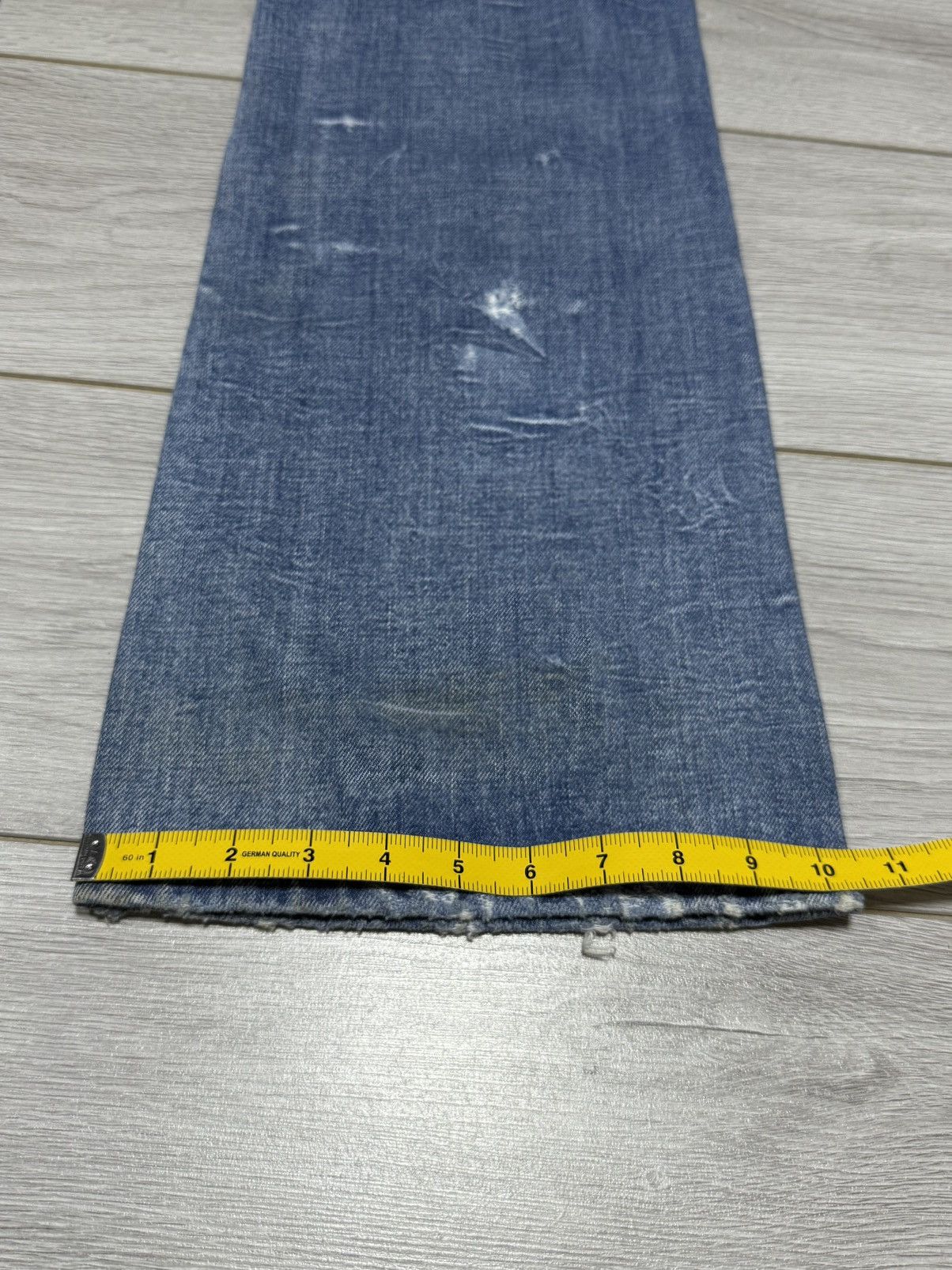 Diesel Sudsel Zathan denim pants jeans flared distressed Size US 36 / EU 52 - 9 Thumbnail
