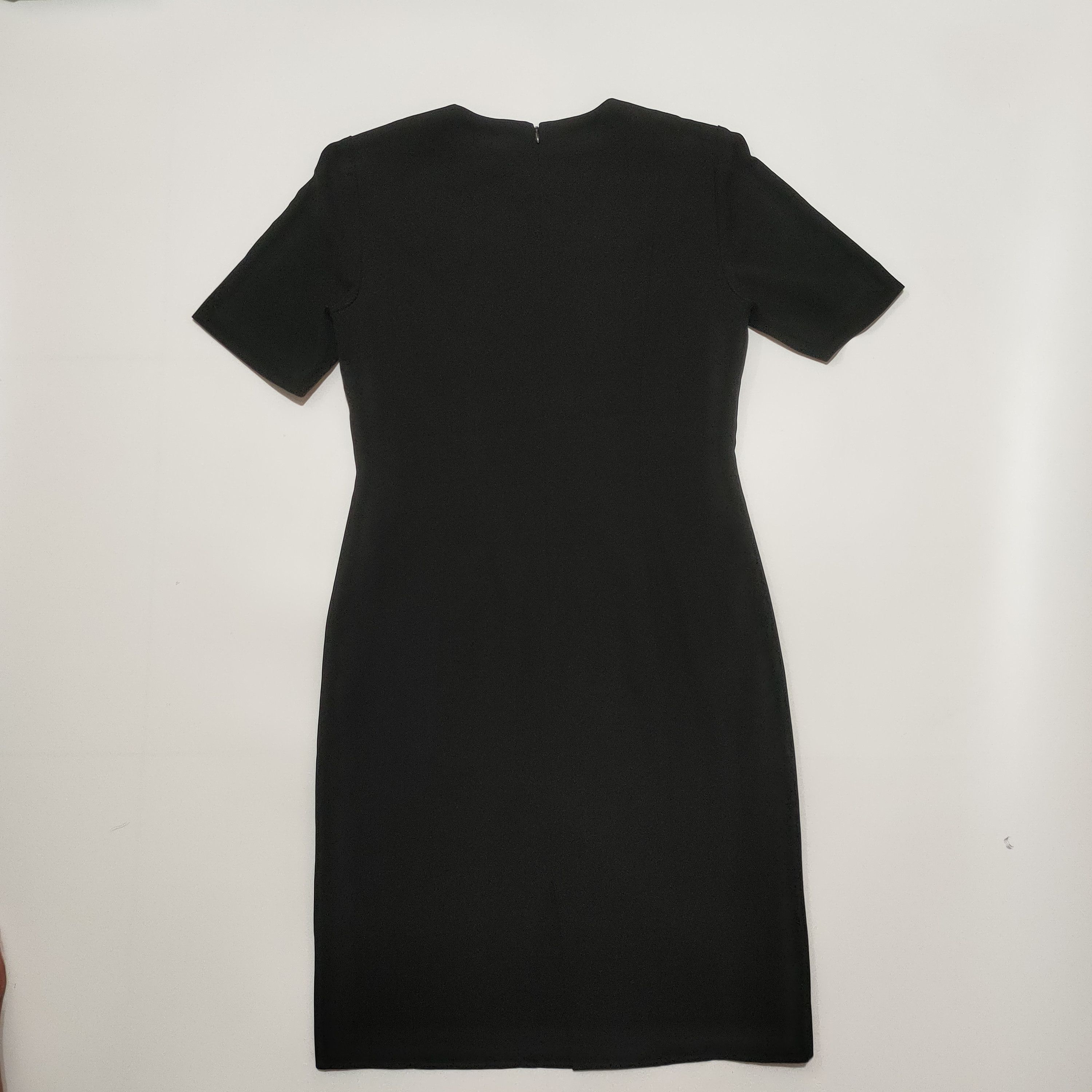 Givenchy Givenchy Black Midi Dress Size L / US 10 / IT 46 - 8 Thumbnail