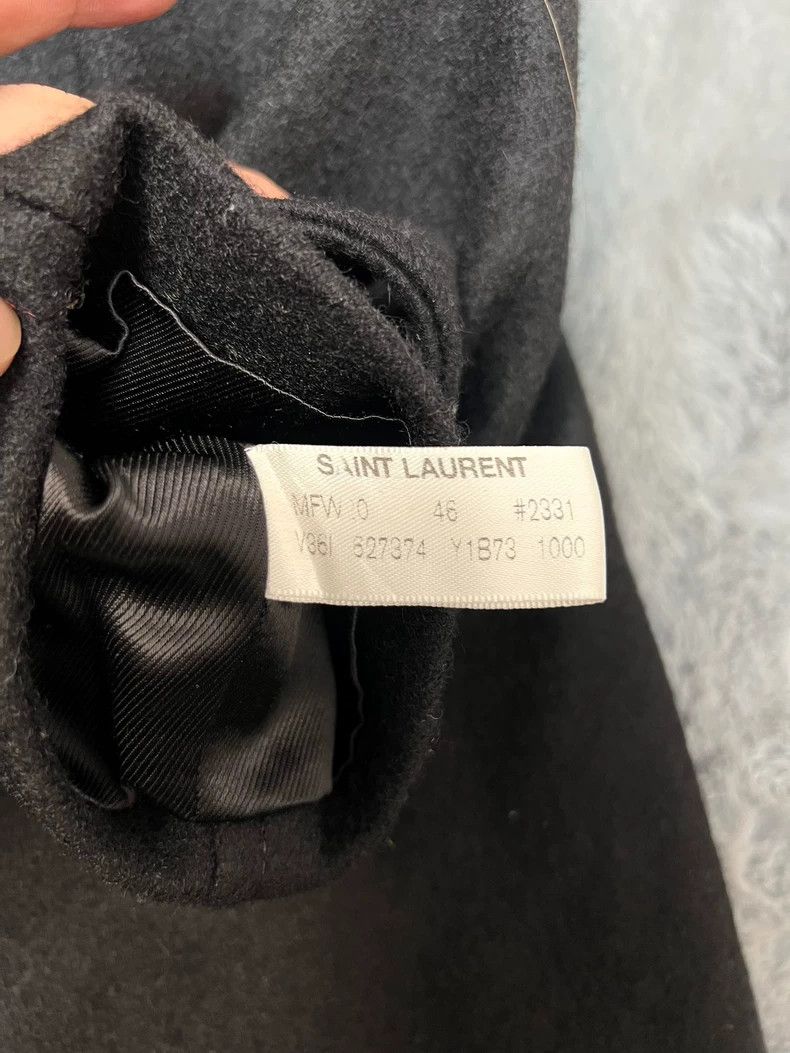 Saint Laurent Paris Saint Laurent Paris Fall/Winter 20 Pirate Button Black Dou Size US S / EU 44-46 / 1 - 5 Thumbnail