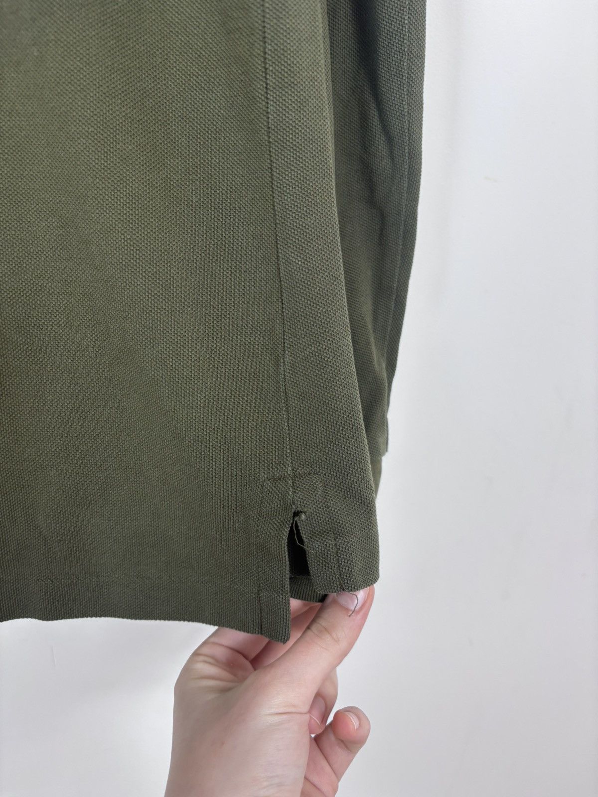 Polo Ralph Lauren Polo Ralph Lauren Men’s Olive Green Long Sleeve Polo Shirt Size US M / EU 48-50 / 2 - 20 Thumbnail