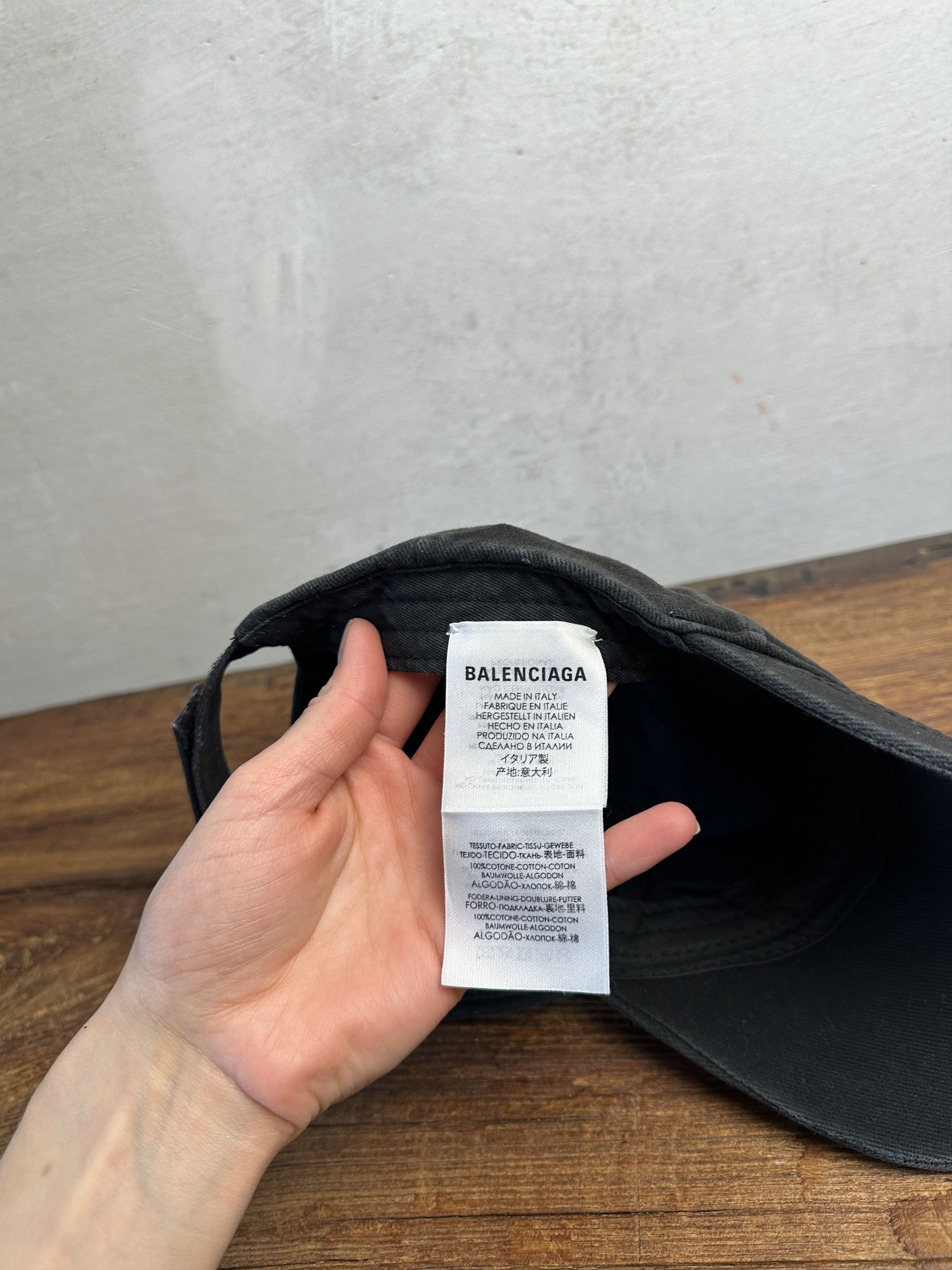 Balenciaga Balenciaga Embroidered Baseball Logo Cap Size ONE SIZE - 6 Thumbnail
