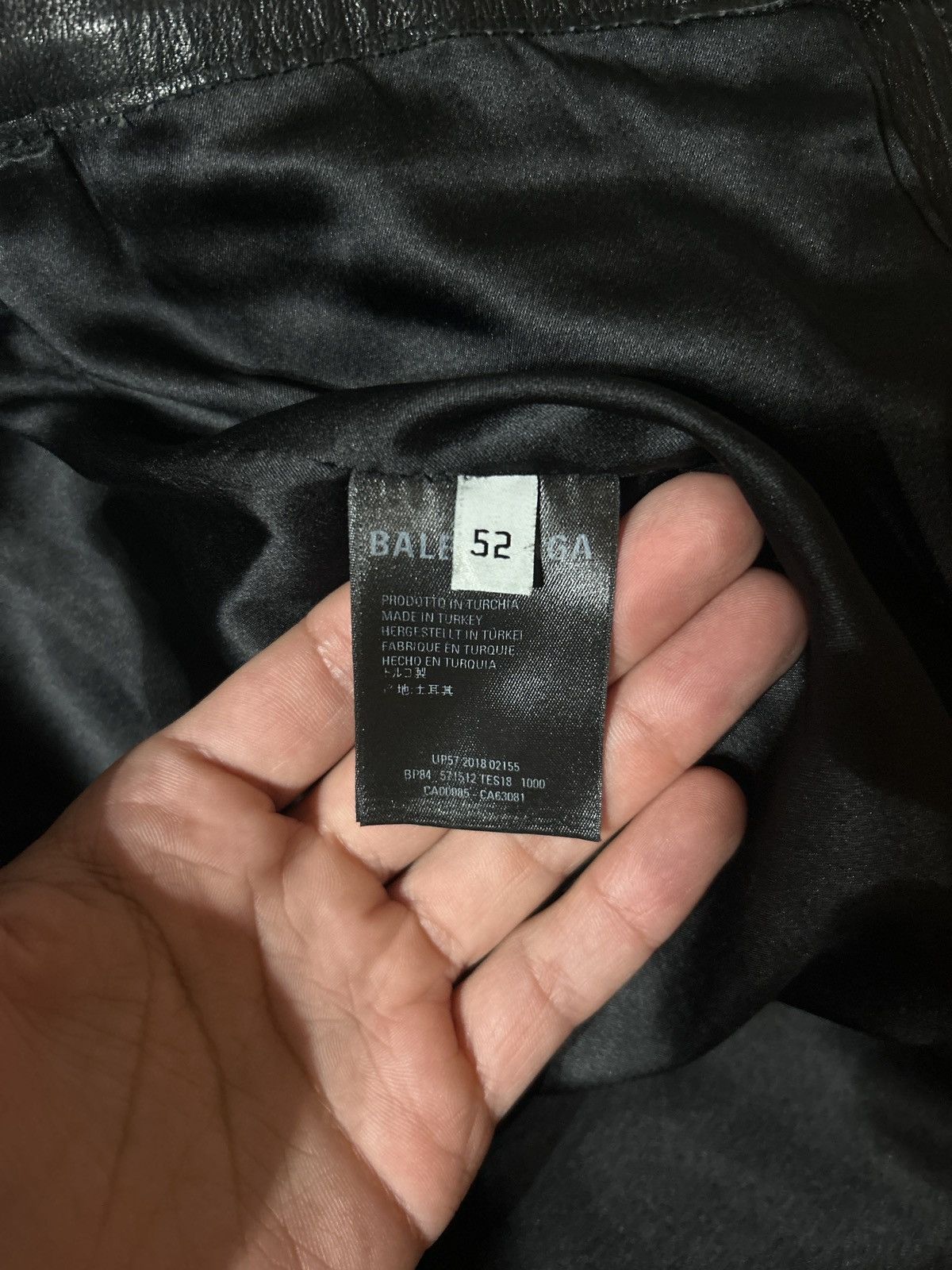 Balenciaga Balenciaga Choncho Leather Jeans Size US 32 / EU 48 - 5 Thumbnail