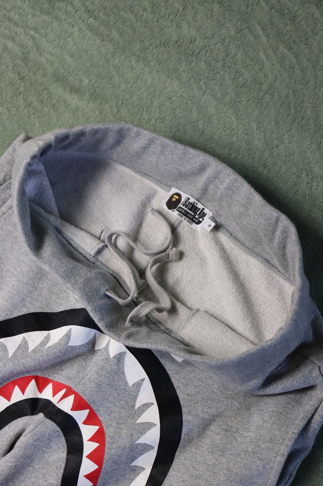 Bape Rare Bape Shark Sweatpants Grey Blue Camo Pocket Y2K Size S Size US 30 / EU 46 - 14 Thumbnail