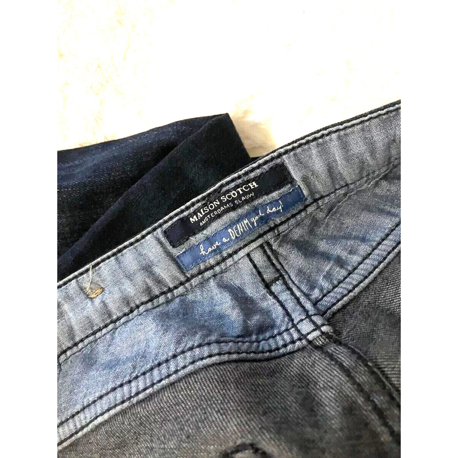 Other MAISON SCOTCH Women's Indigo Straight Leg Jeans Size 29/32. Size 29" - 4 Thumbnail