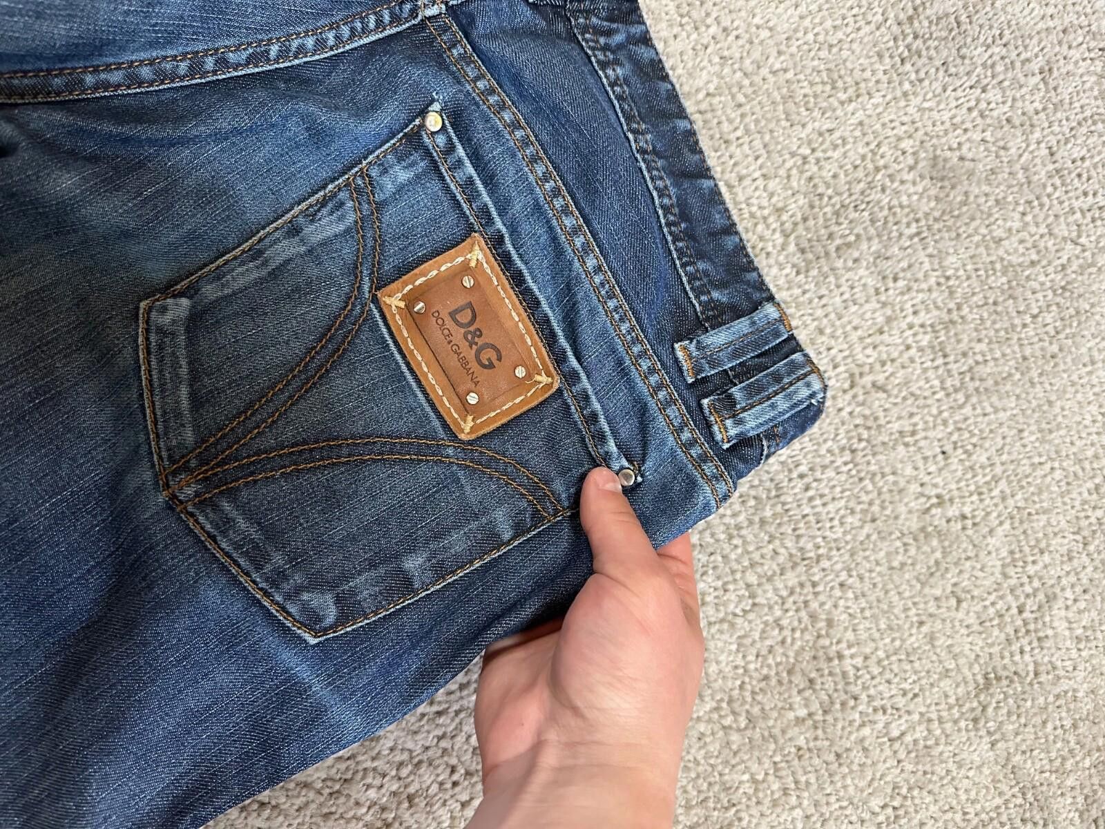 Dolce & Gabbana dolce gabbana denim jeans logo sz 33 Size US 33 - 5 Thumbnail