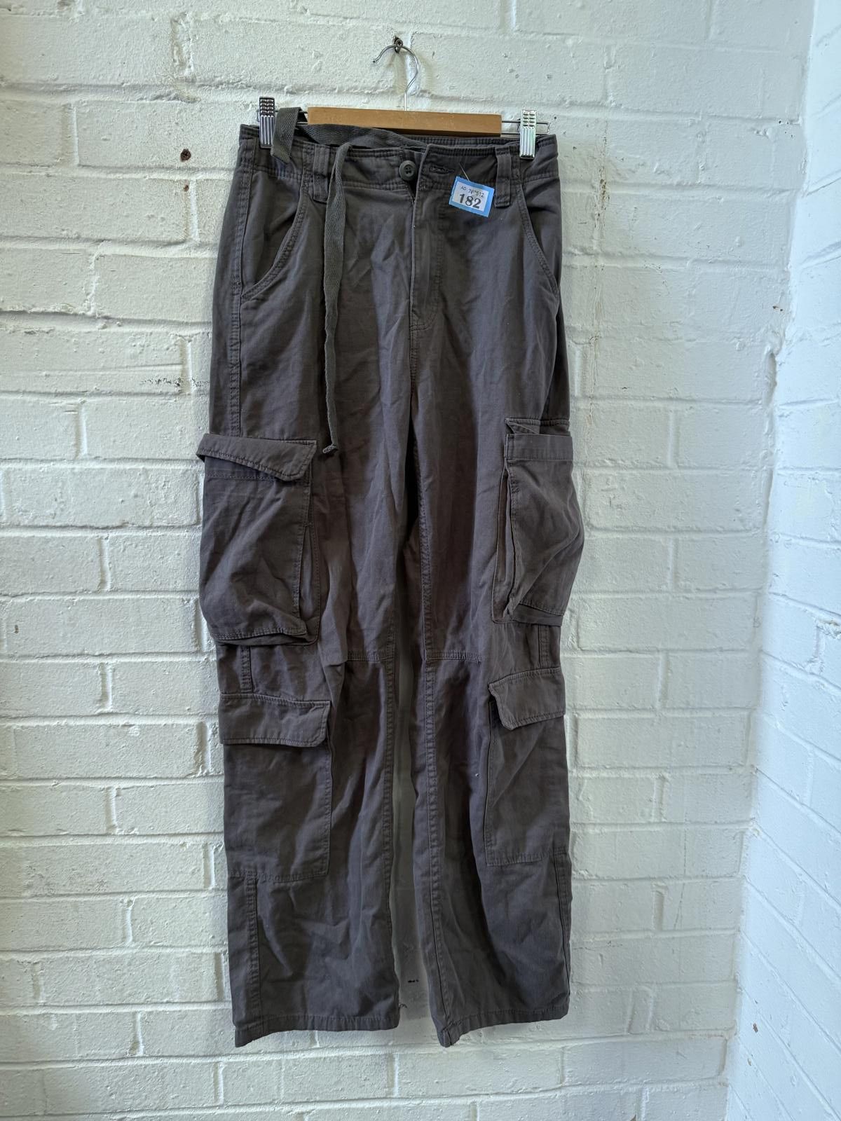 Unknown London Men's Brown Cargo Pants with Multiple Pockets Size US 32 / EU 48 - 1 Thumbnail
