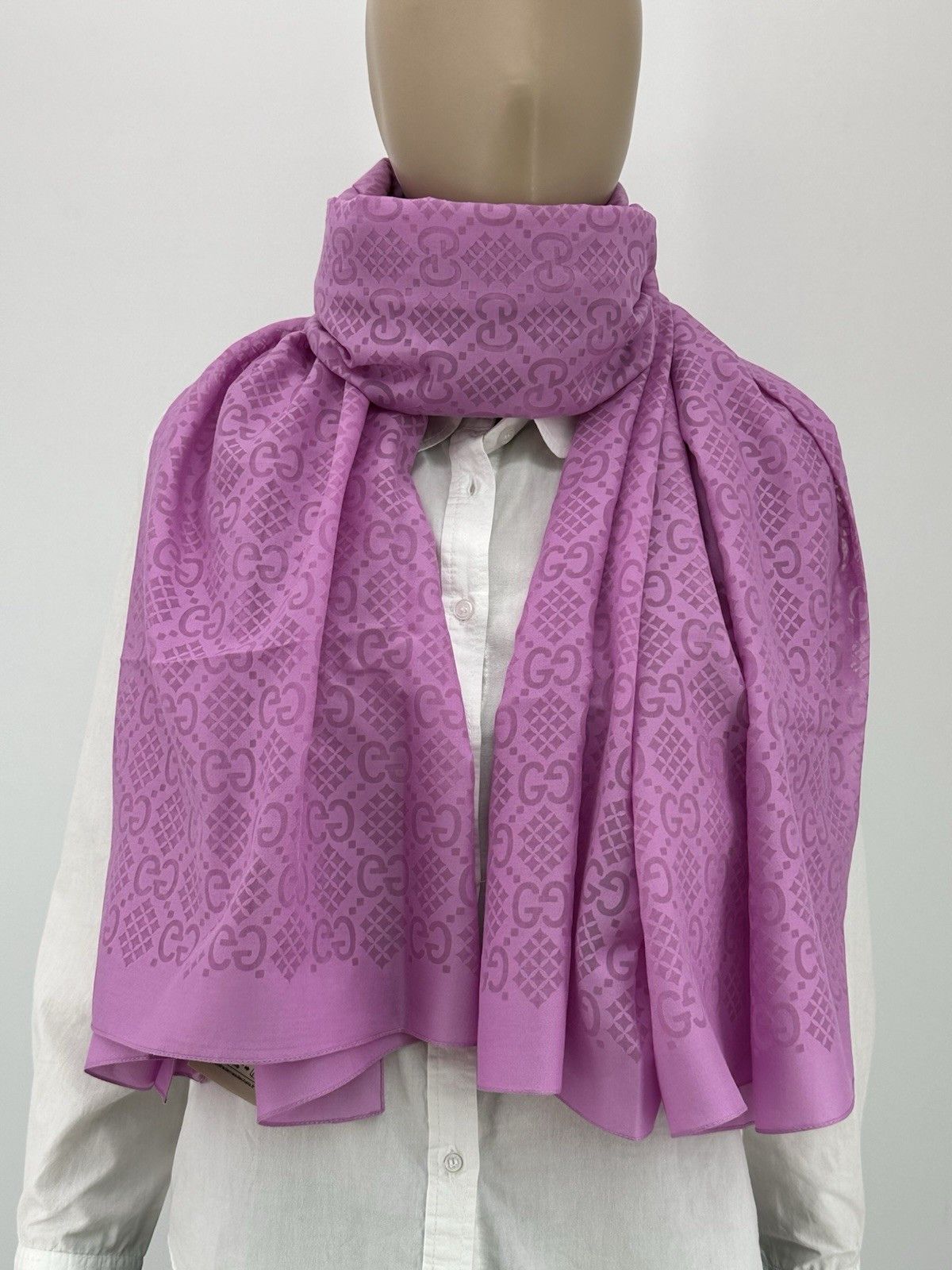 Gucci New Gucci Scarves 120x180cm Silk / Cotton Size ONE SIZE - 5 Thumbnail
