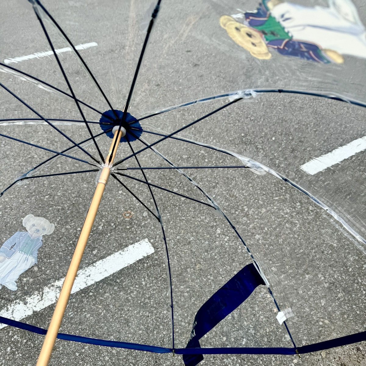 Other POLO BEAR by Ralph Lauren Transparent UMBRELLA Size ONE SIZE - 7 Thumbnail
