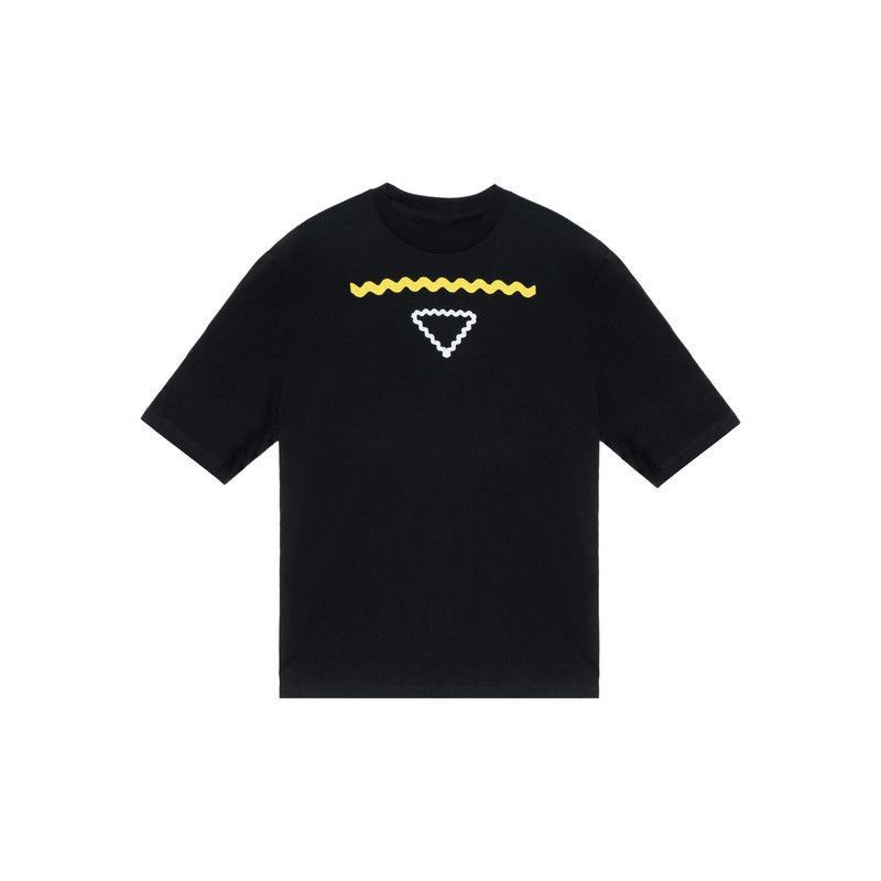 Prada Prada SS23 Black Graphic Short Sleeve TShirt-2506 Size US L / EU 52-54 / 3 - 1 Thumbnail