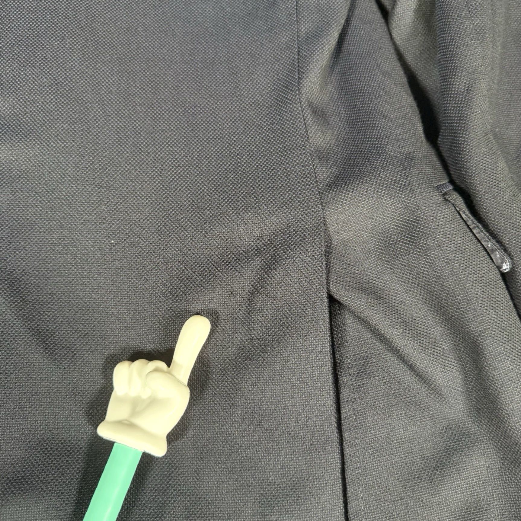 Brooks Brothers Brooks Brothers Classic Blazer Jacket Mens 42R Wool Navy Blue Single-Breasted Two-Button 2 Piece Slim Regular Casual Business Coat Size 42R - 5 Thumbnail