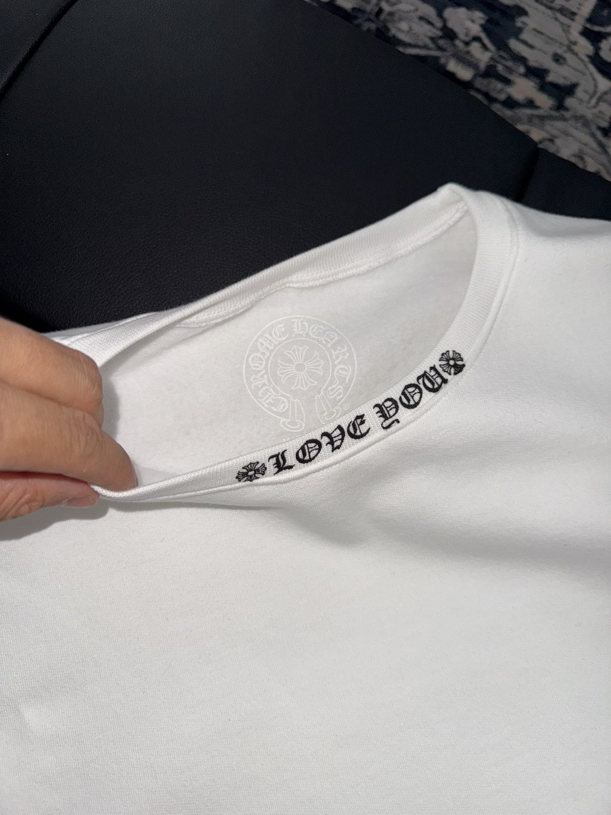 Chrome Hearts Chrome hearts love you crewneck sweater Size US XL / EU 56 / 4 - 3 Thumbnail