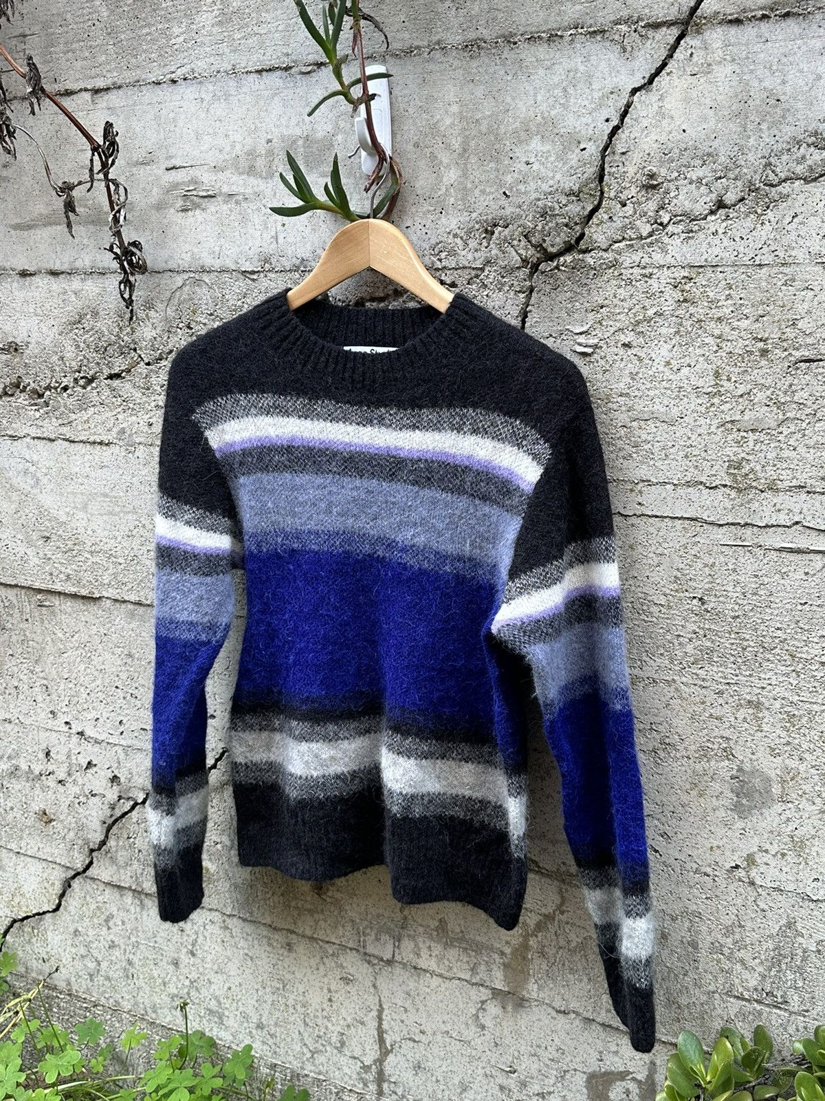 image of Grail Acne Studios Mohair Blended Knit Sweater, Men's (Size Small)