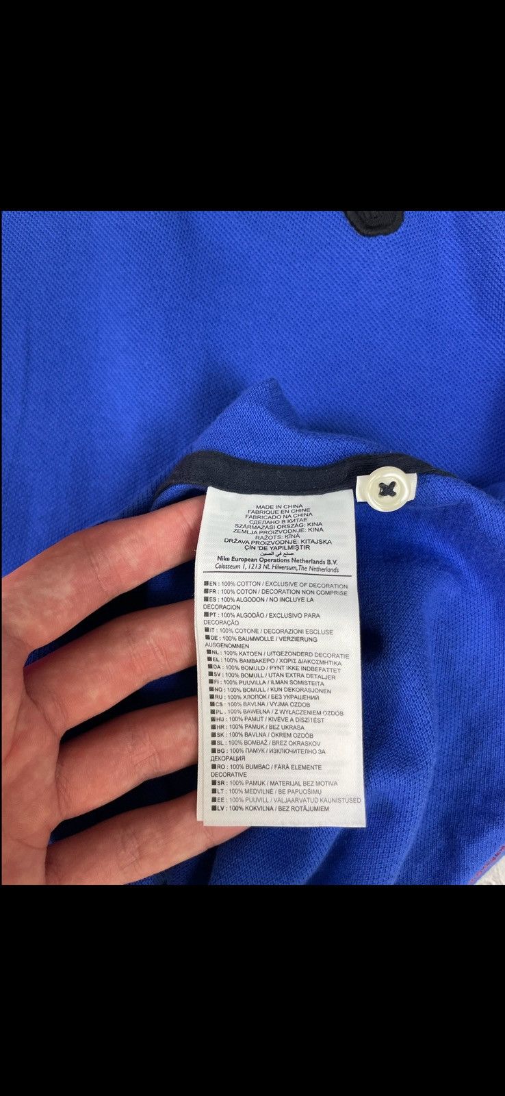 Nike Vintage nike Barcelona soccer polo rare logo retro big logo Size US XXL / EU 58 / 5 - 4 Thumbnail