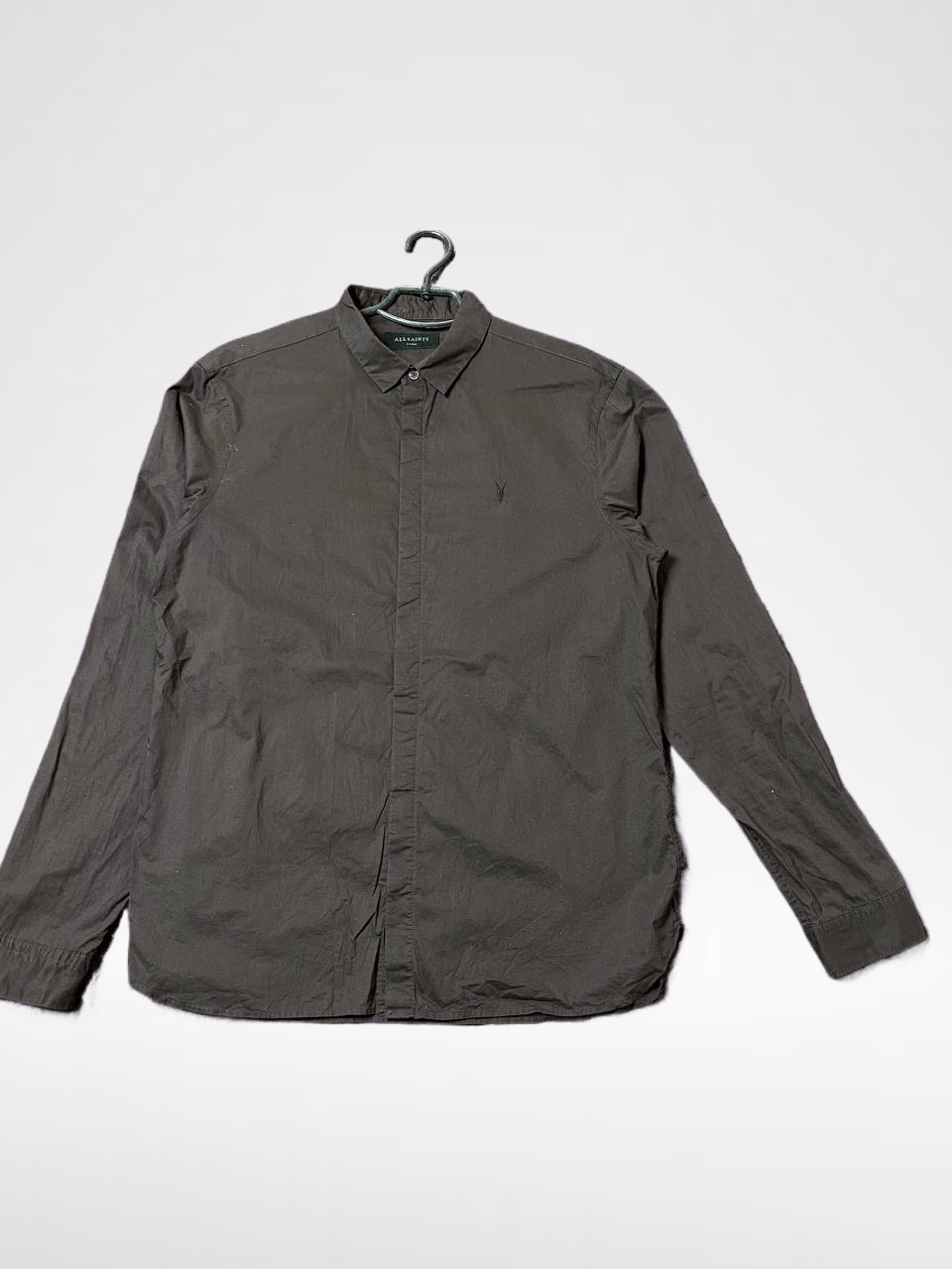 Allsaints Size L Shirt VINTAGE Allsaints Streetwear Size US L / EU 52-54 / 3 - 1 Thumbnail