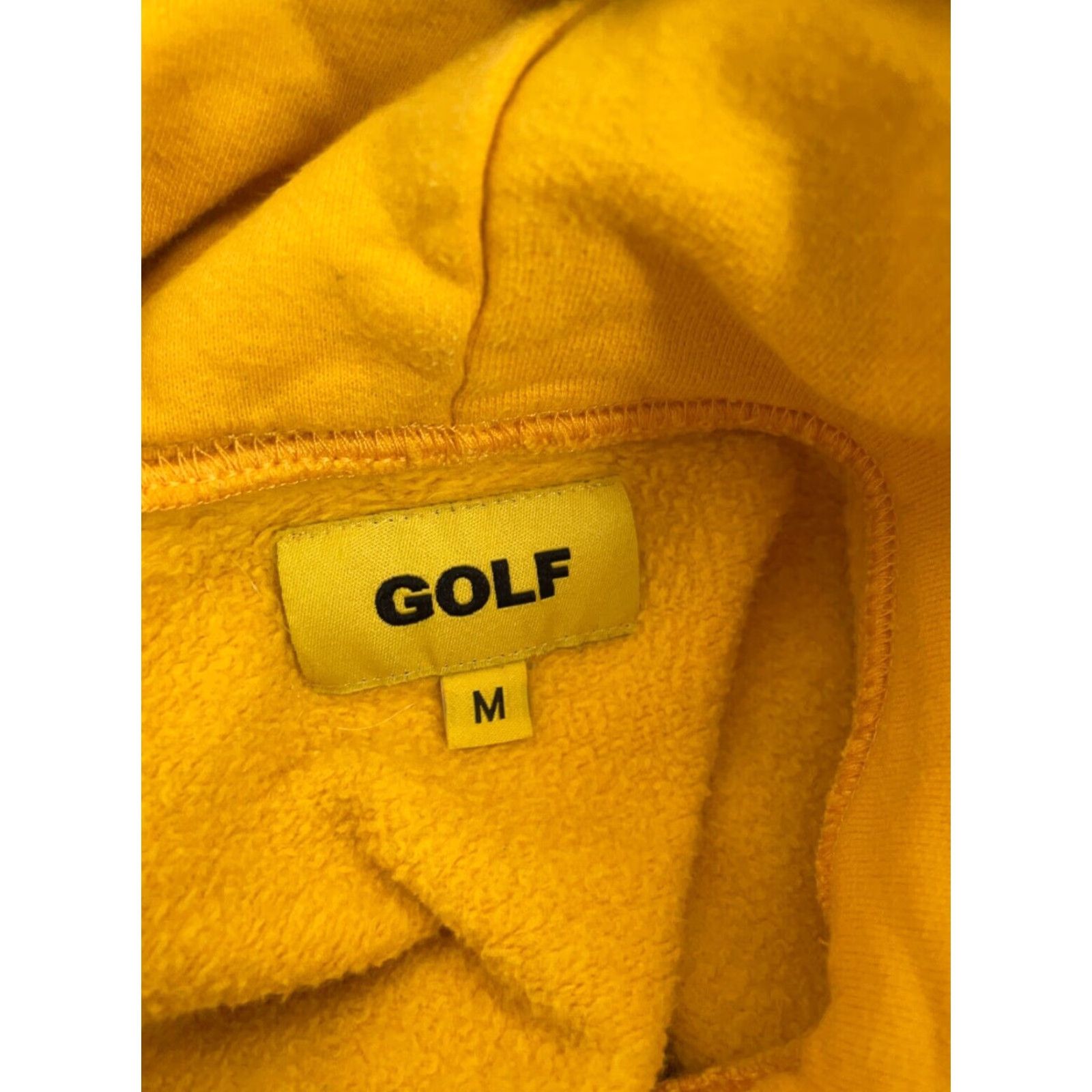 Golf Wang VINTAGE Golf Wang Hoodie Adult Medium Pullover Sweatshirt Yellow Graphic Print Hip Hop Western Men Size US M / EU 48-50 / 2 - 4 Thumbnail