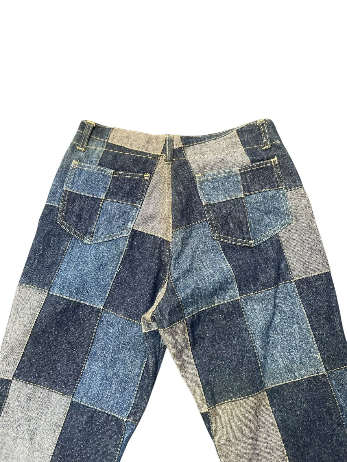 Japanese Brand Vintage Flare Custom Patch Denim Size US 28 / EU 44 - 8 Thumbnail