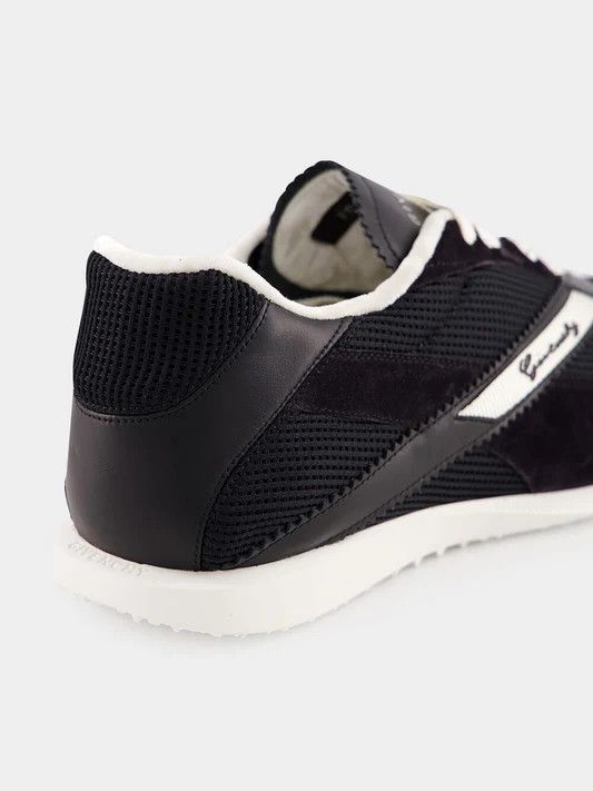 Givenchy o1w1db10925 Show Low Top Runner Sneakers in Black Size US 10 / EU 43 - 6 Thumbnail