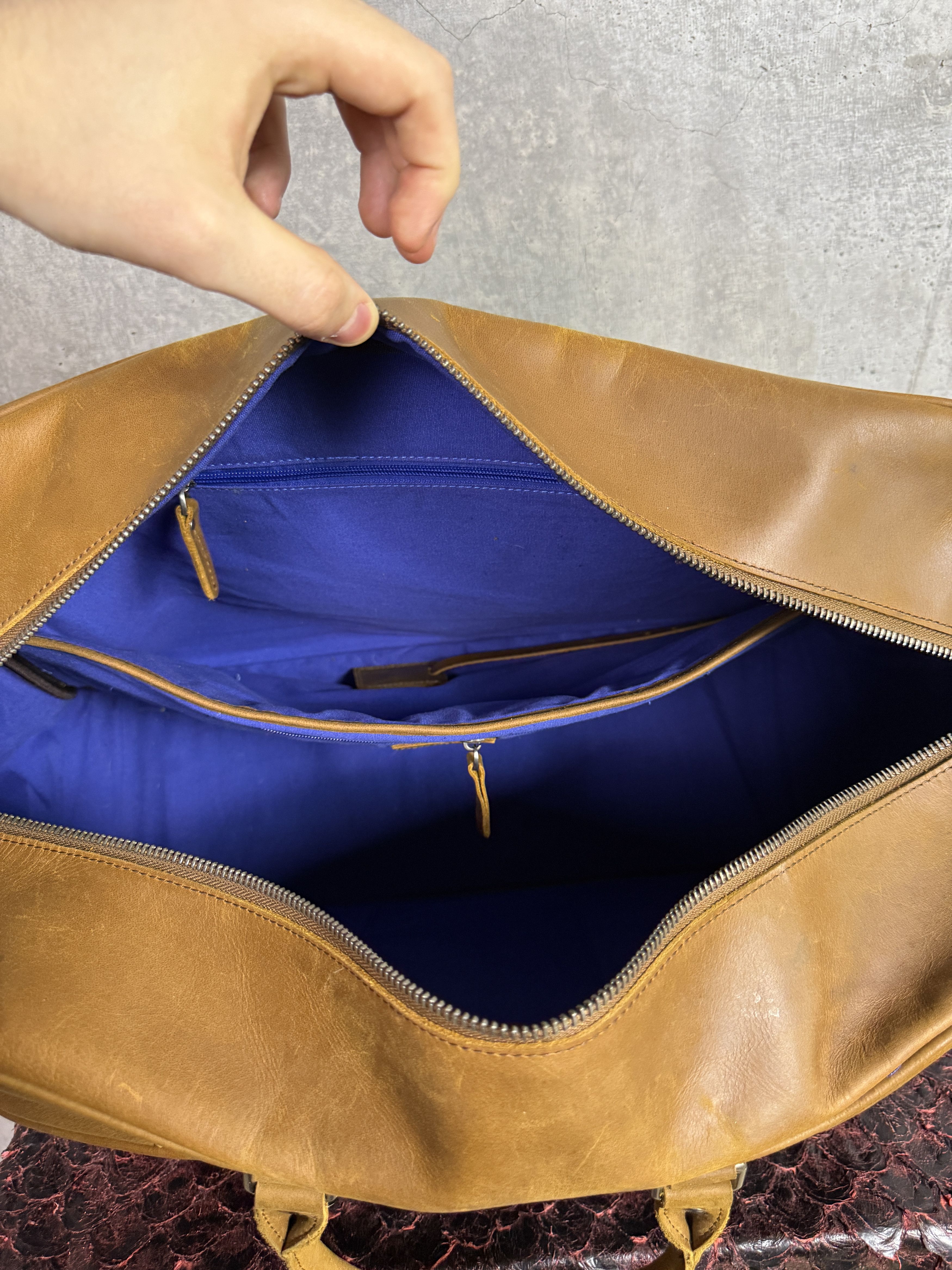 Prince Happy Dad x Prince Tennis Leather Duffle Bag Size ONE SIZE - 12 Thumbnail