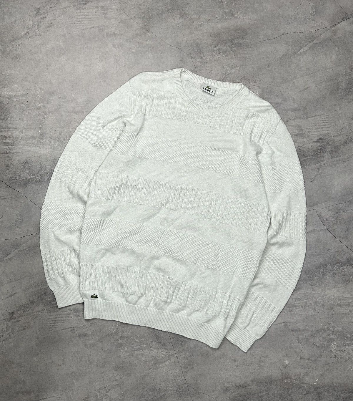 Lacoste × Vintage Vintage Lacoste Knit Sweater Size US M / EU 48-50 / 2 - 1 Thumbnail