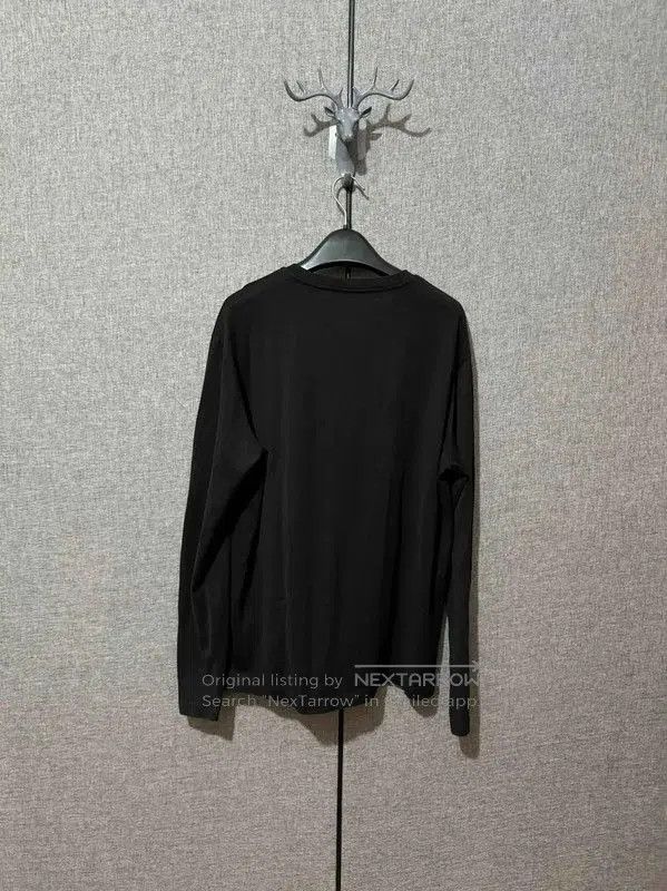 Versace Versace Black Cotton Medusa Long Sleeve Tee . Size US M / EU 48-50 / 2 - 2 Thumbnail
