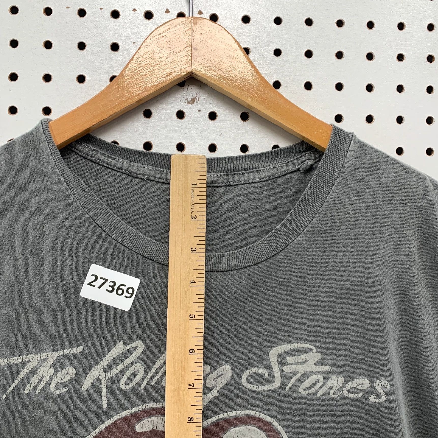 Vintage VINTAGE The Rolling Stones Shirt Unisex Adult T-Shirt Gray L Band Music 90s Mens Size US L / EU 52-54 / 3 - 7 Thumbnail
