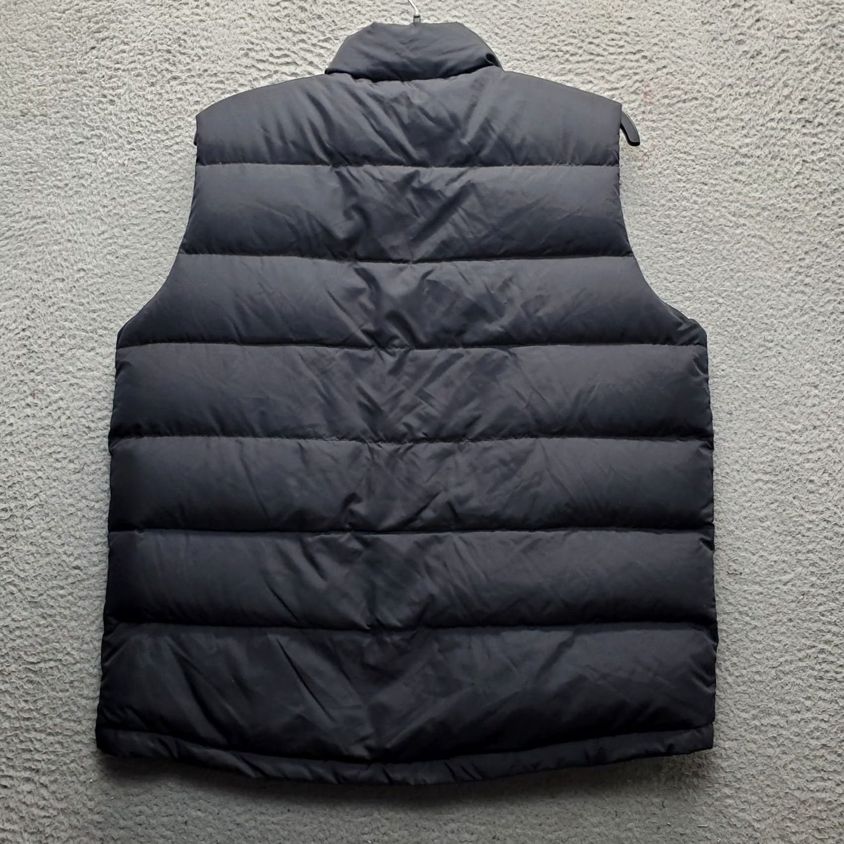 Lands' End Lands' End Puffer Down Vest Mens Large Black Lined Sleeveless Mock Neck Full Zip Vest Size US L / EU 52-54 / 3 - 2 Thumbnail