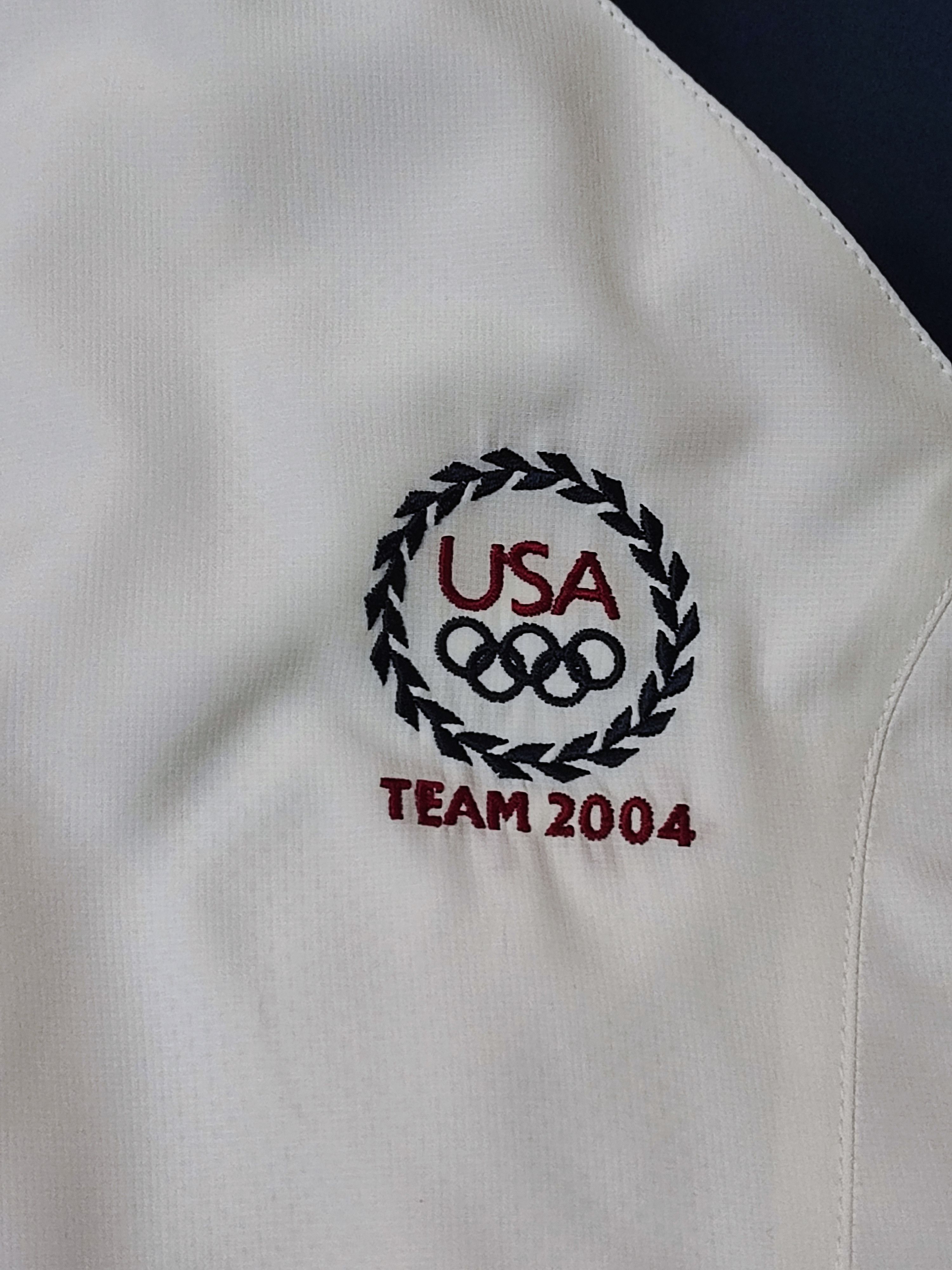 Adidas × Vintage Rare! USA 2004 Olympic Basketball Official Track Jacket Size US XXL / EU 58 / 5 - 7 Thumbnail