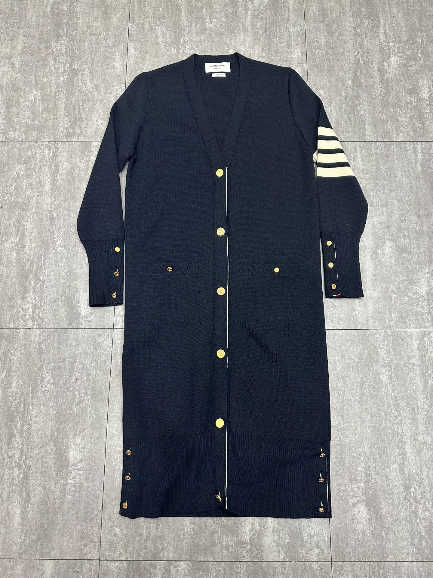 Thom Browne Thom Browne Wool Long Brown Sweater XS Women Size XS / US 0-2 / IT 36-38 - 1 Thumbnail