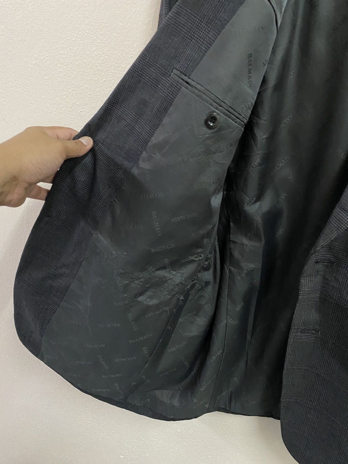 Balmain Vtg Balmain Paris Suits Blazers Size 46S - 7 Thumbnail