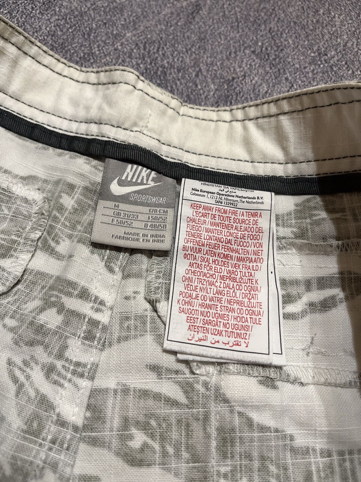 Nike × Vintage Vintage Y2k Nike Ronaldinho 10 Shorts Football Soccer Hype Size US 34 / EU 50 - 6 Thumbnail