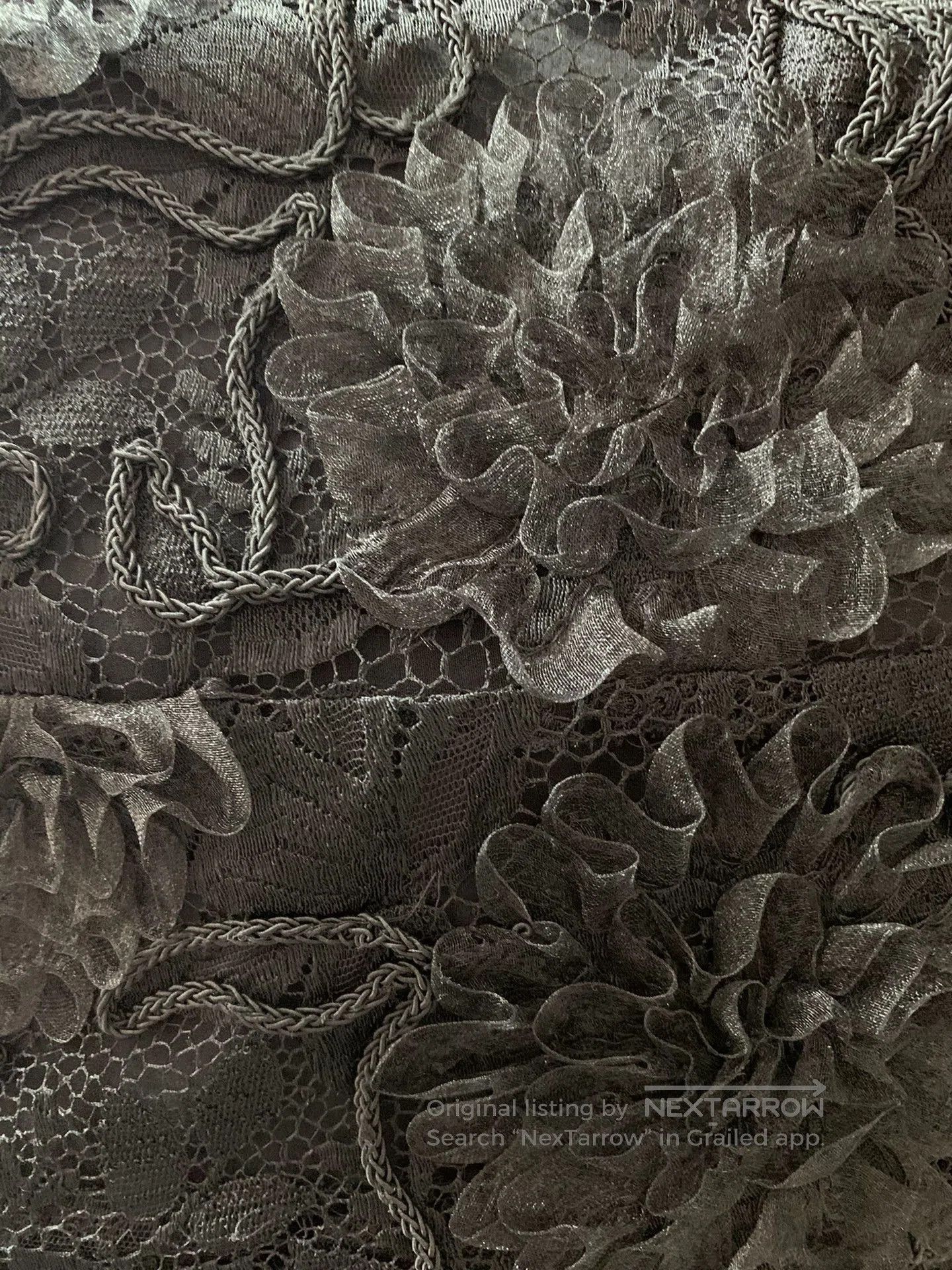 Chanel Chanel Vintage Lace Off-Shoulder Top. Size M / US 6-8 / IT 42-44 - 9 Thumbnail